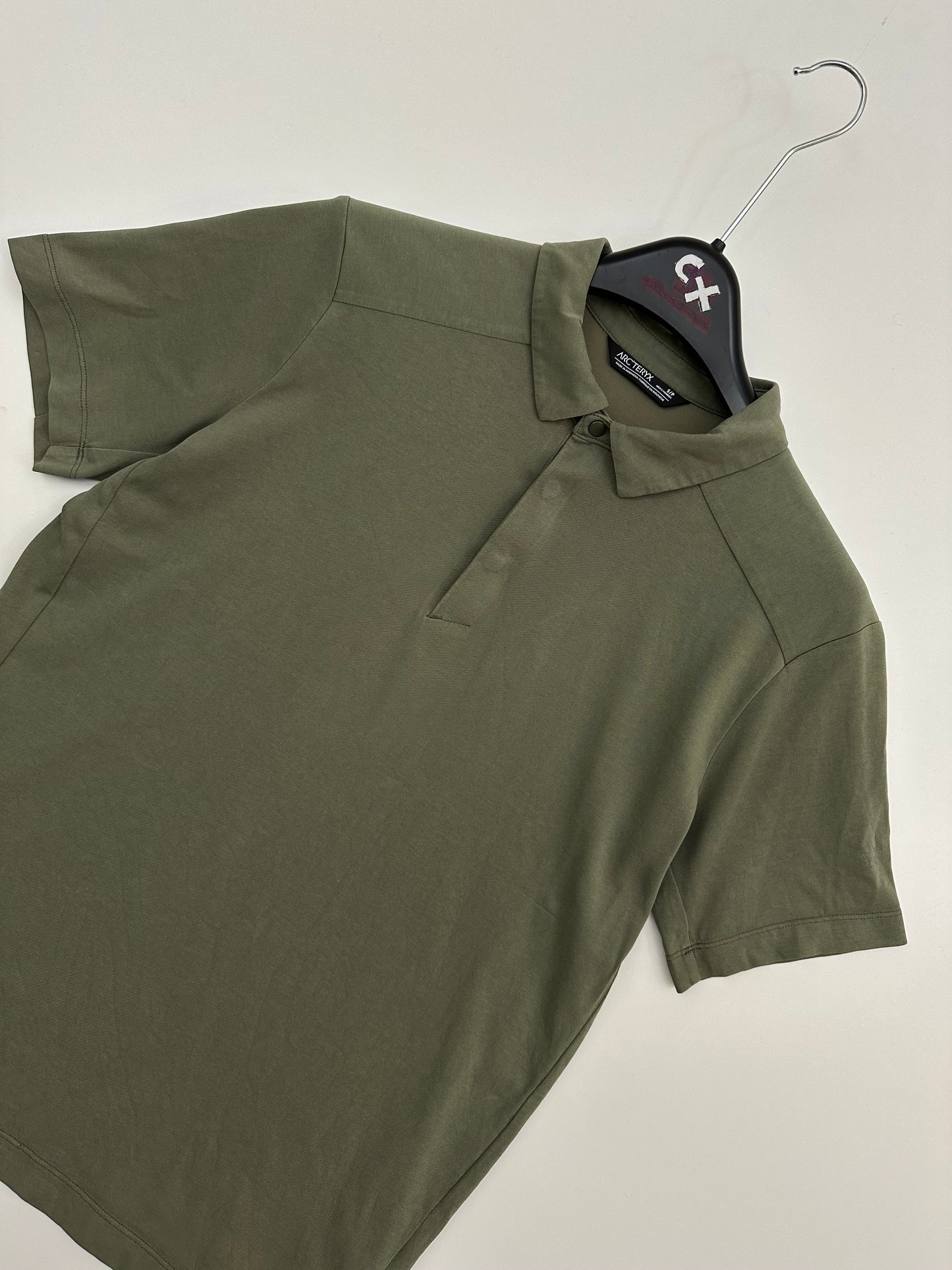 Arc’teryx Eris Polo T-Shirt Forage Green Men’s S Small