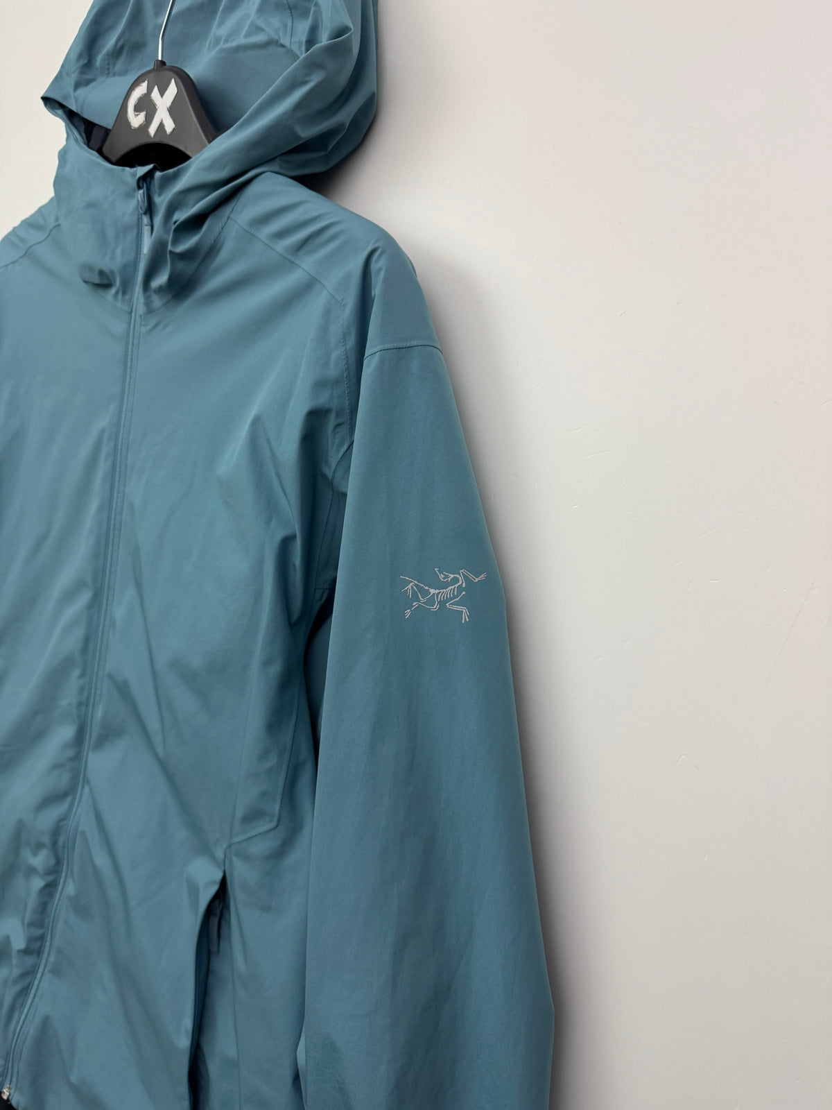 Arc'teryx Solano Hoody Solace Blue Men's L Large Gore-Tex Infinium
