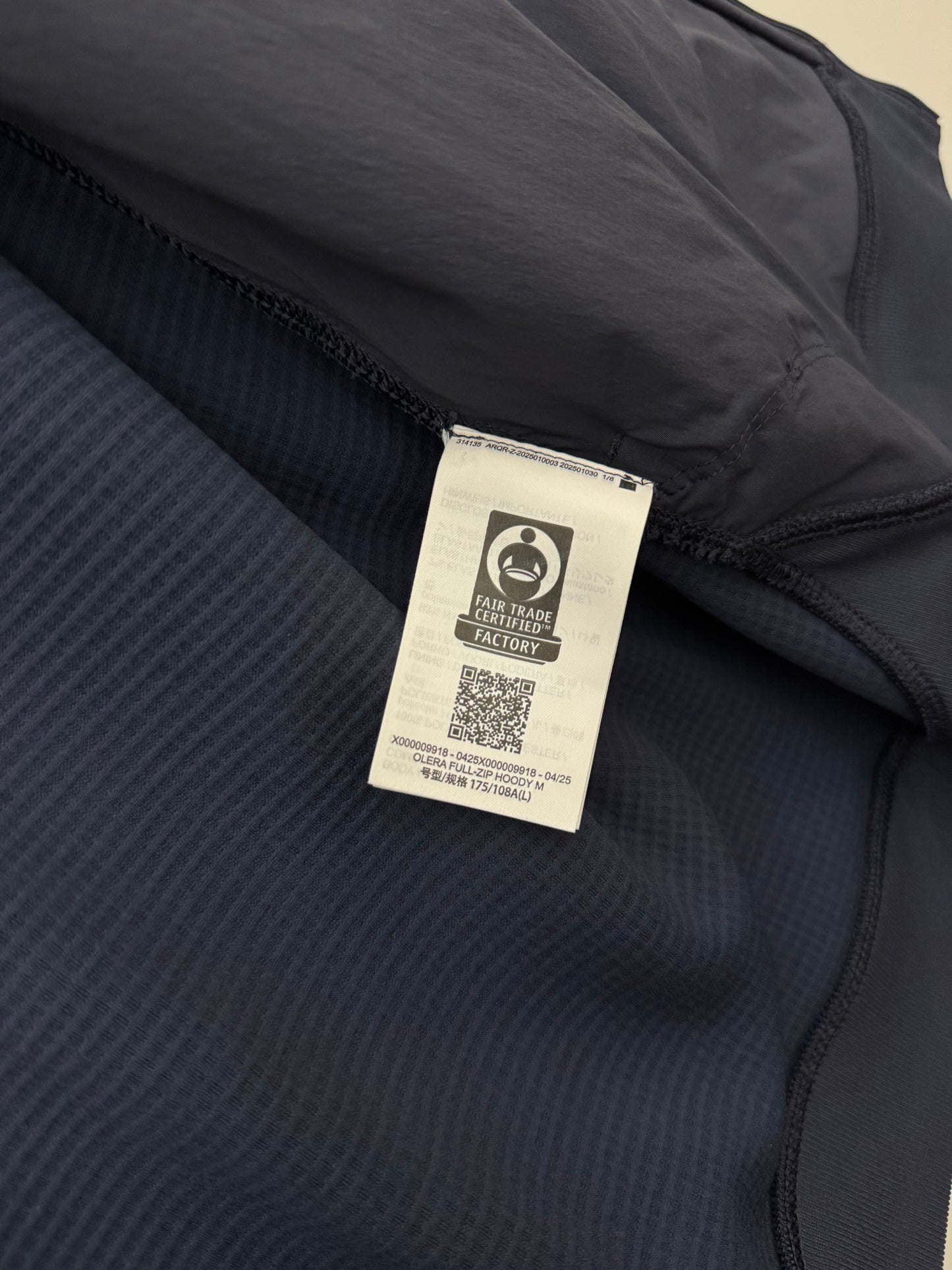 Arc'teryx Olera Full-Zip Hoody Men's L Large Black Sapphire l