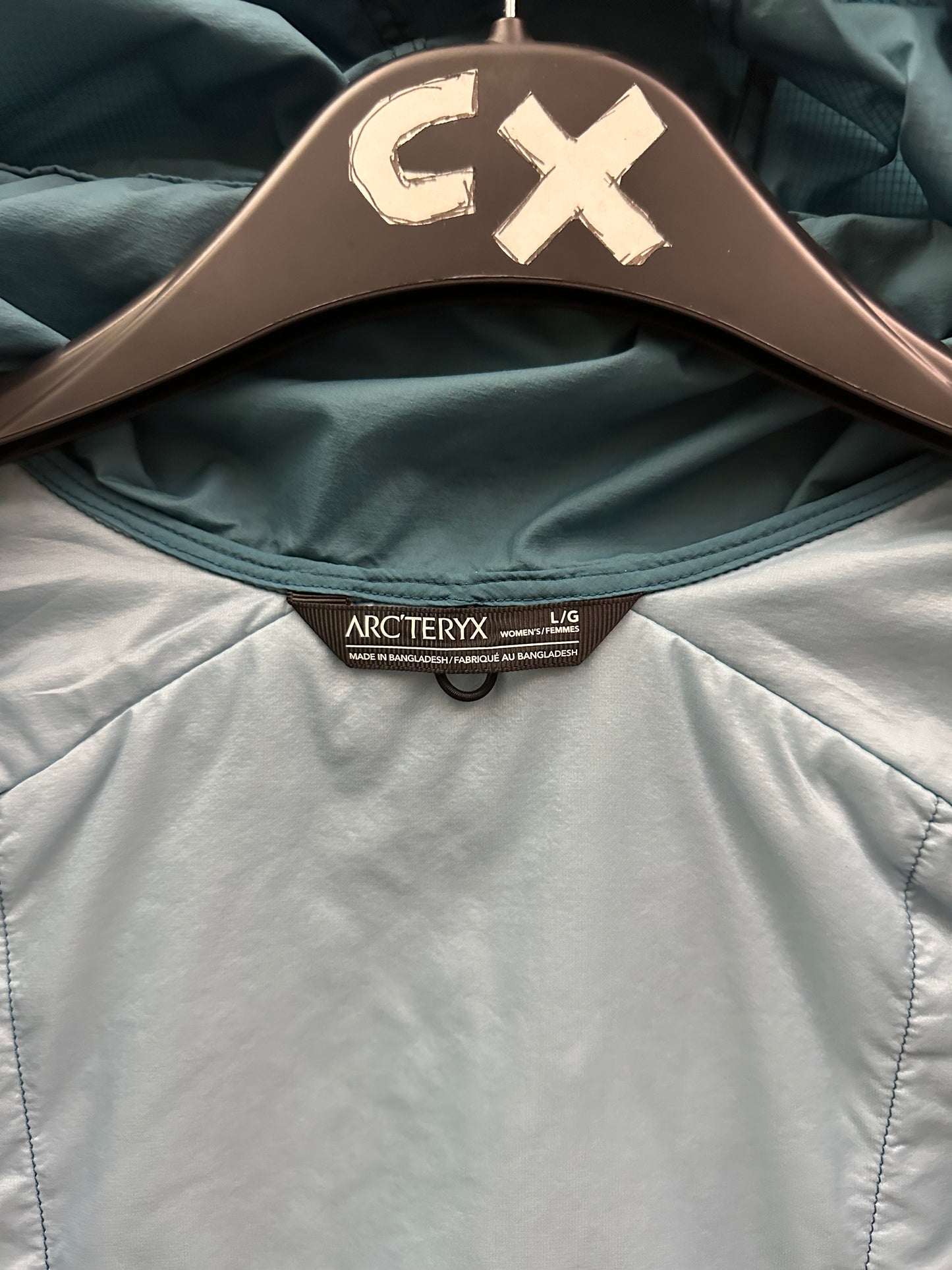 Arc’teryx Atom Lightweight Hoody Blue Women’s L Large