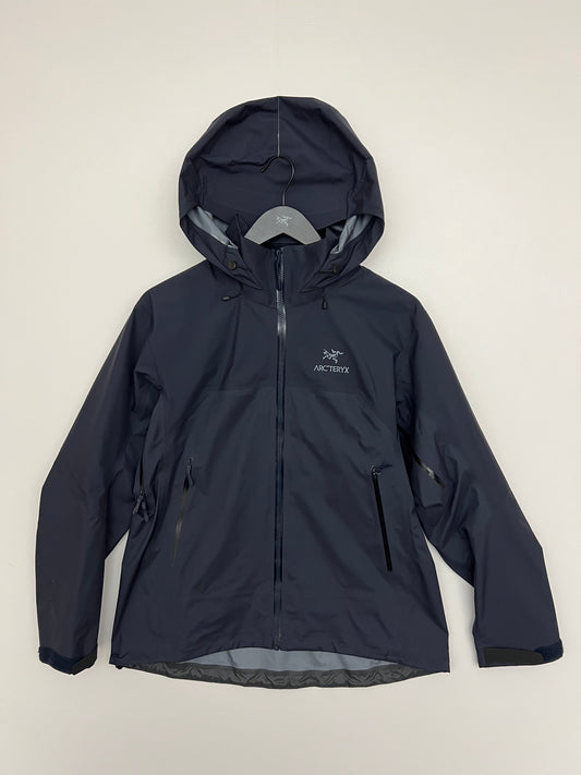 Arc’teryx Beta AR Jacket Black Sapphire Women’s L Large Gore-Tex Pro RECCO