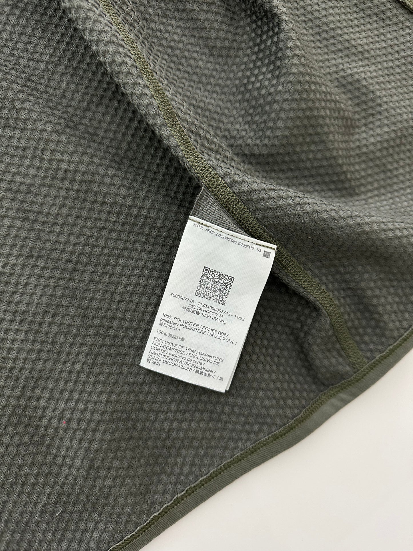 Arc’teryx Delta Hoody Green Men’s XL Extra Large