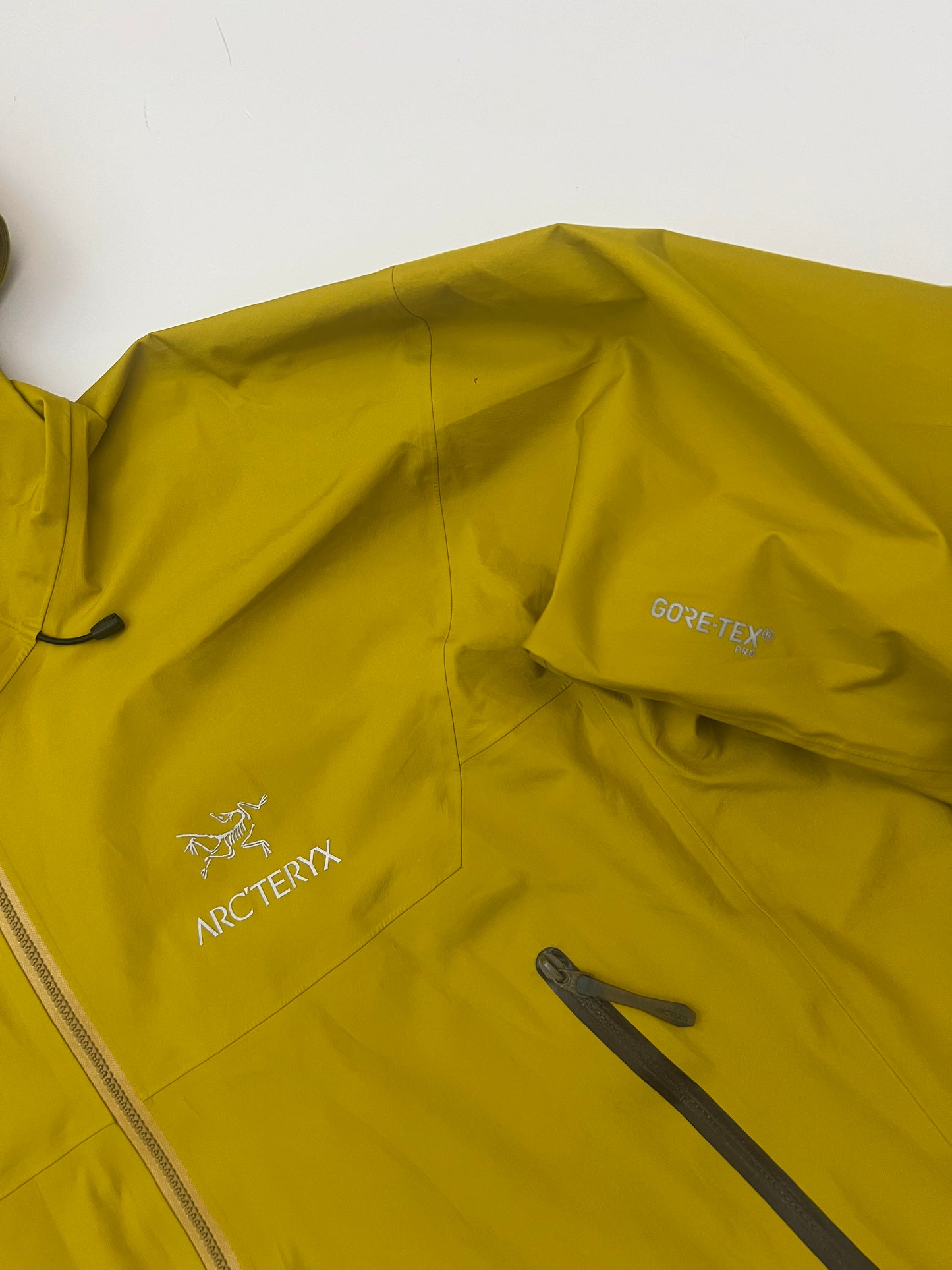 Arc’teryx Beta LT Jacket Woad Yellow Men’s L Large Gore-Tex Pro Edition