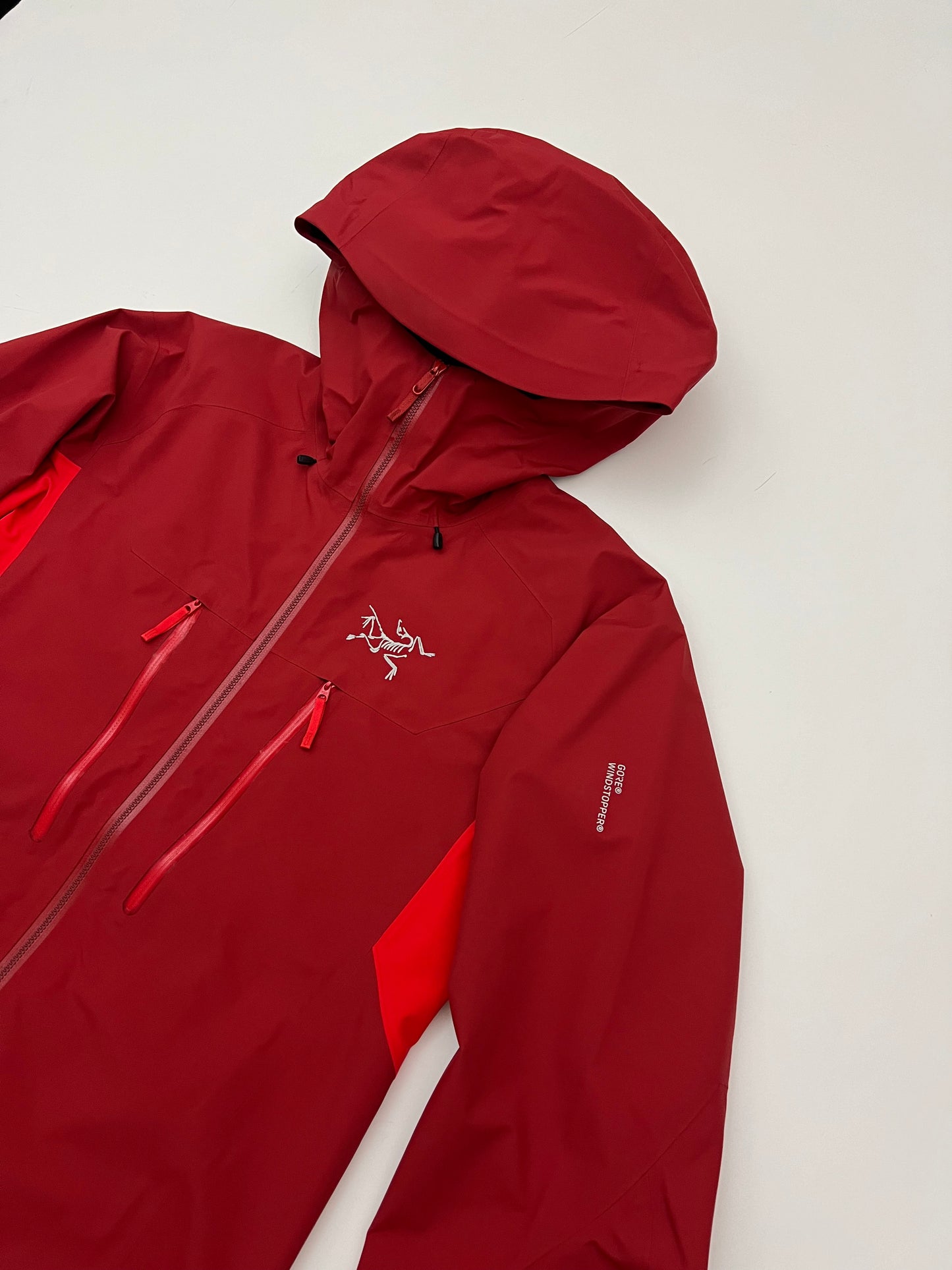 Arc’teryx Procline Comp Jacket Sangria Red Men’s S Small Gore-Tex Windstopper