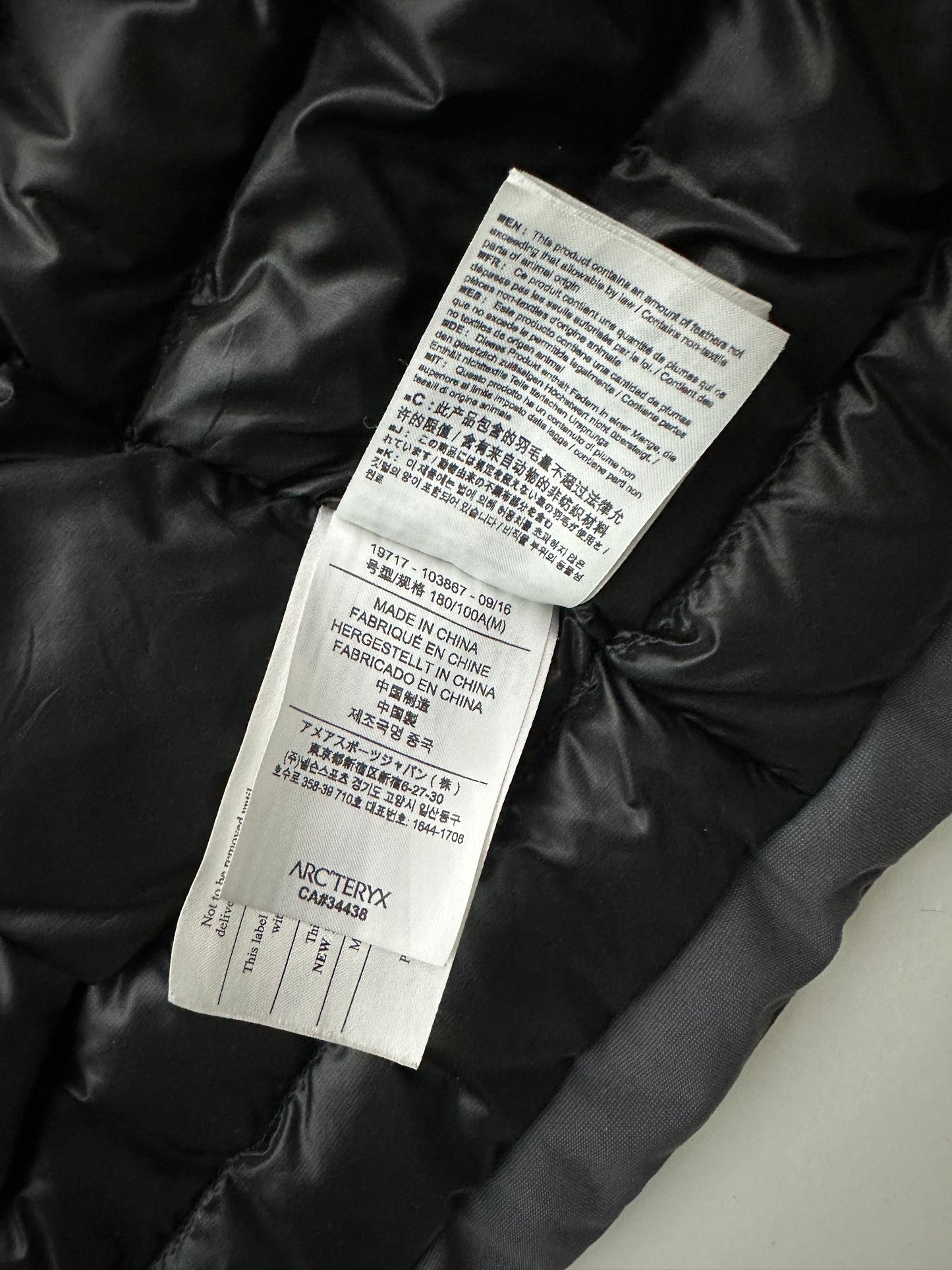 Arc’teryx Thorsen Parka Grey Men’s M Medium Gore-Tex