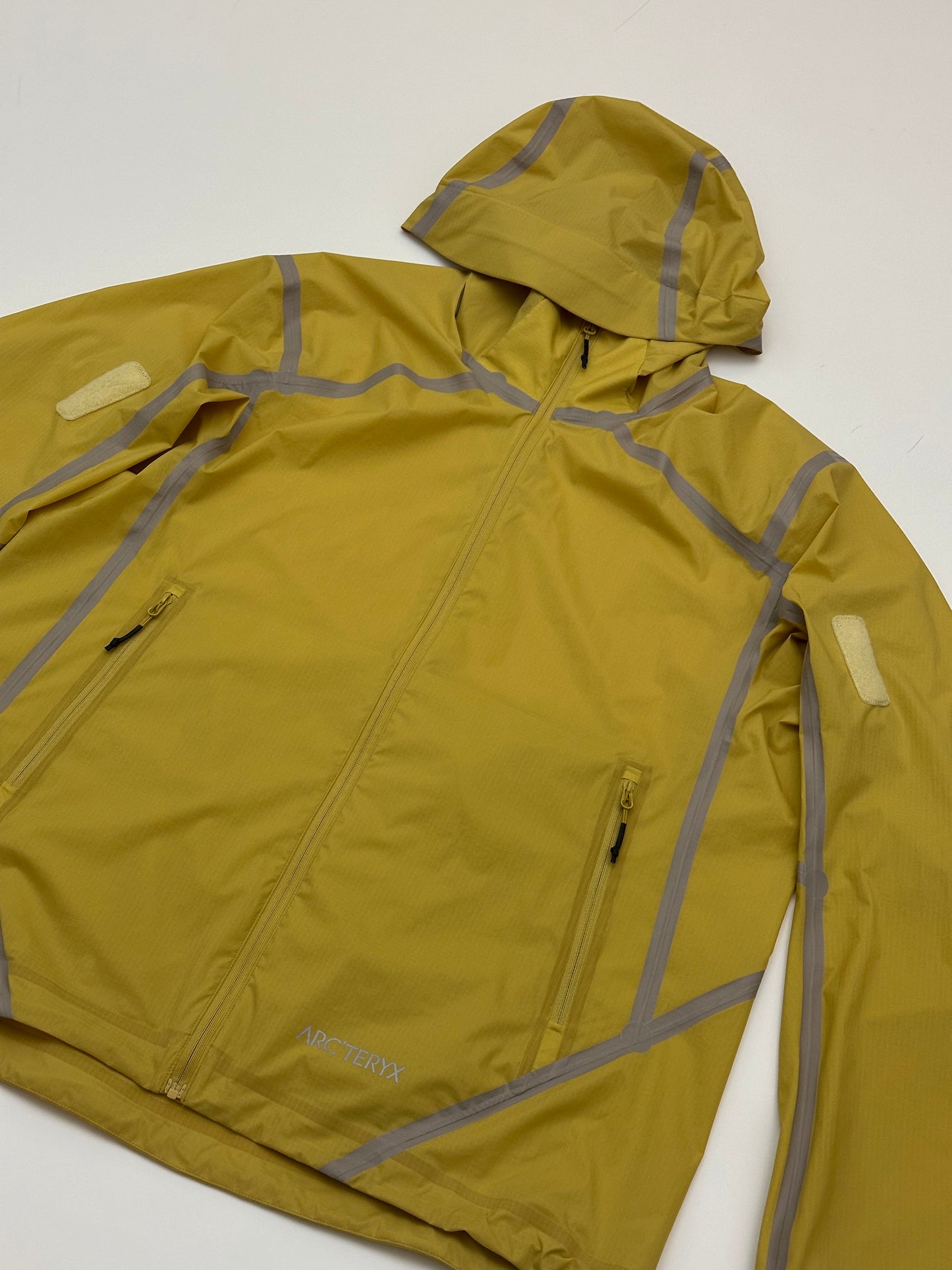 Arc’teryx System A Moroz Shell Jacket Sand Flax Yellow Men’s M Medium