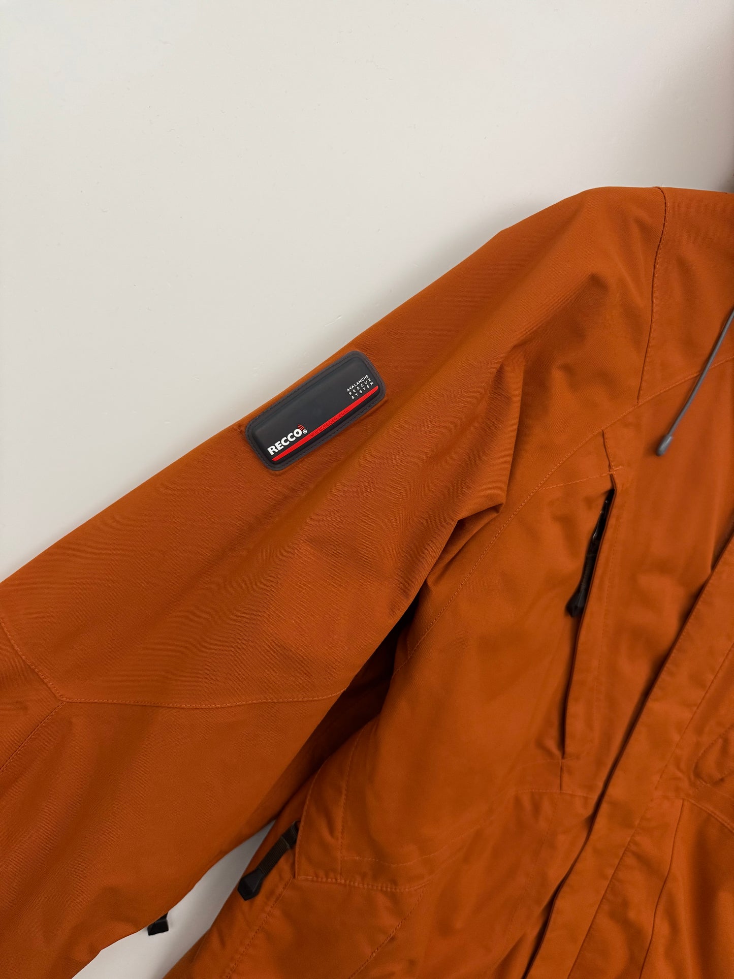The North Face Prodigy Jacket Men's XL Extra Large Orange HyVent RECCO