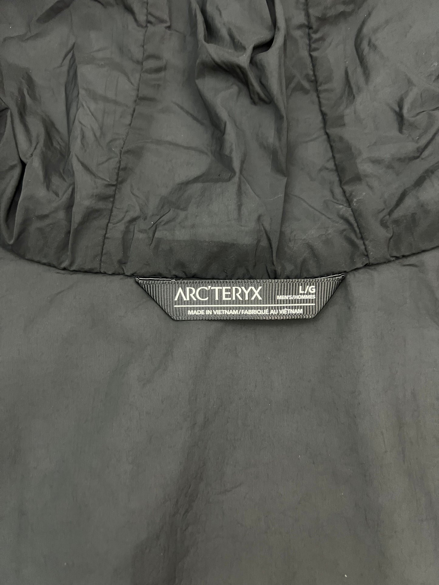 Arc’teryx Proton Hybrid Hoody Black Men’s L Large Gore-Tex Infinium RECCO