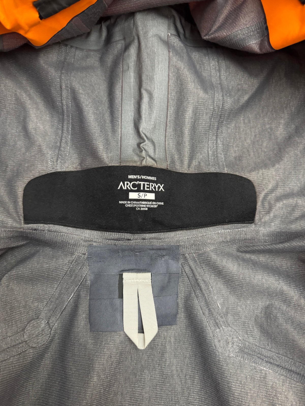 Arc'teryx Sabre Jacket Orange Men's S Small Gore-Tex RECCO
