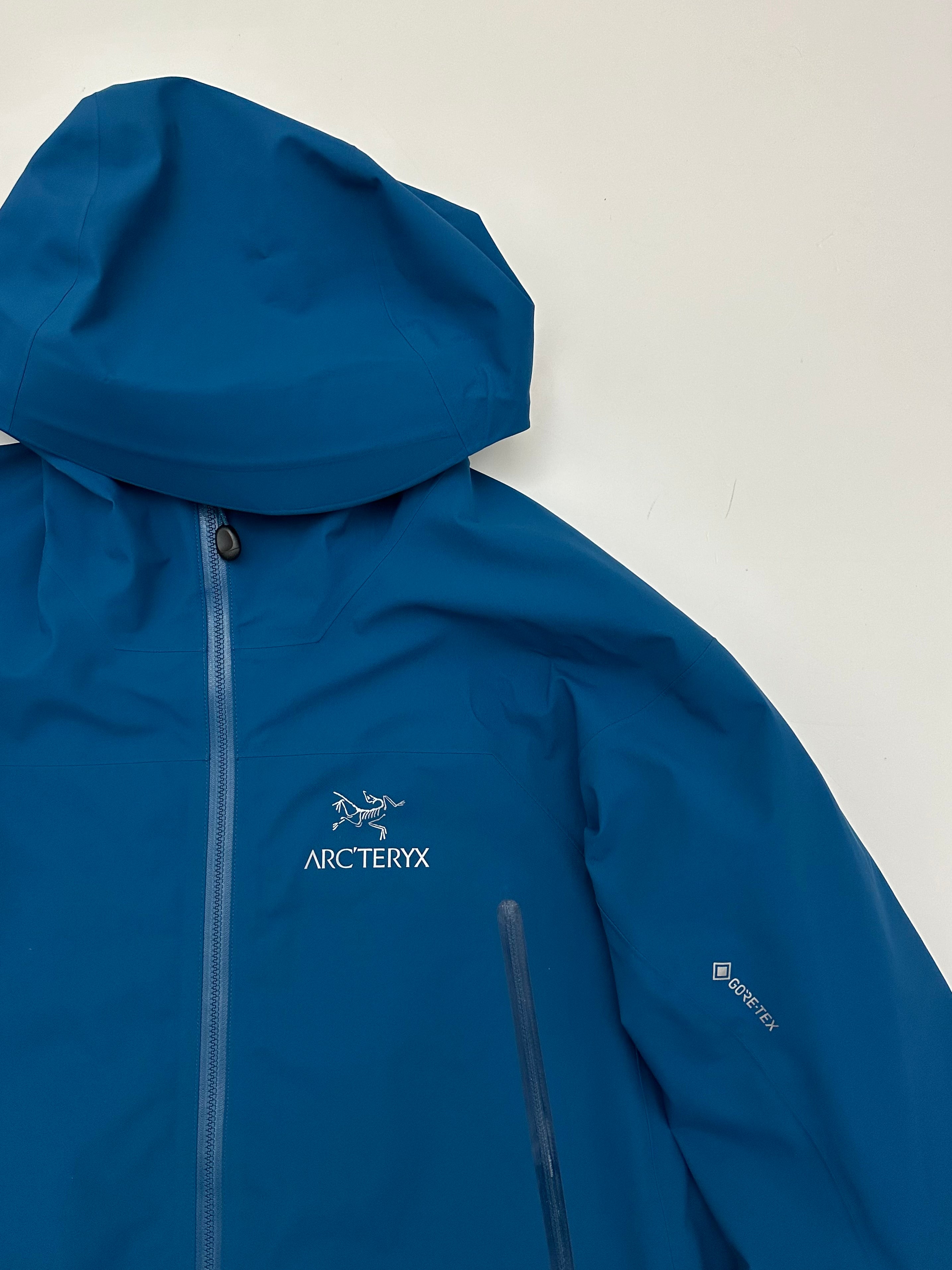 Arc teryx Zeta AR Jacket Cobalt Sun Blue Men s M Medium Gore Tex Chamonyx