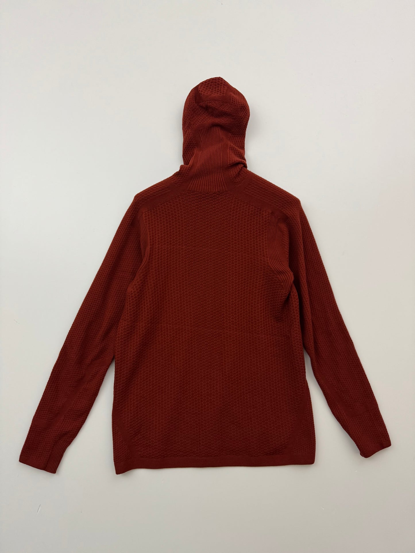 Arc'teryx Hallam Merino Wool Hoody Men's M Medium Bordeaux Red