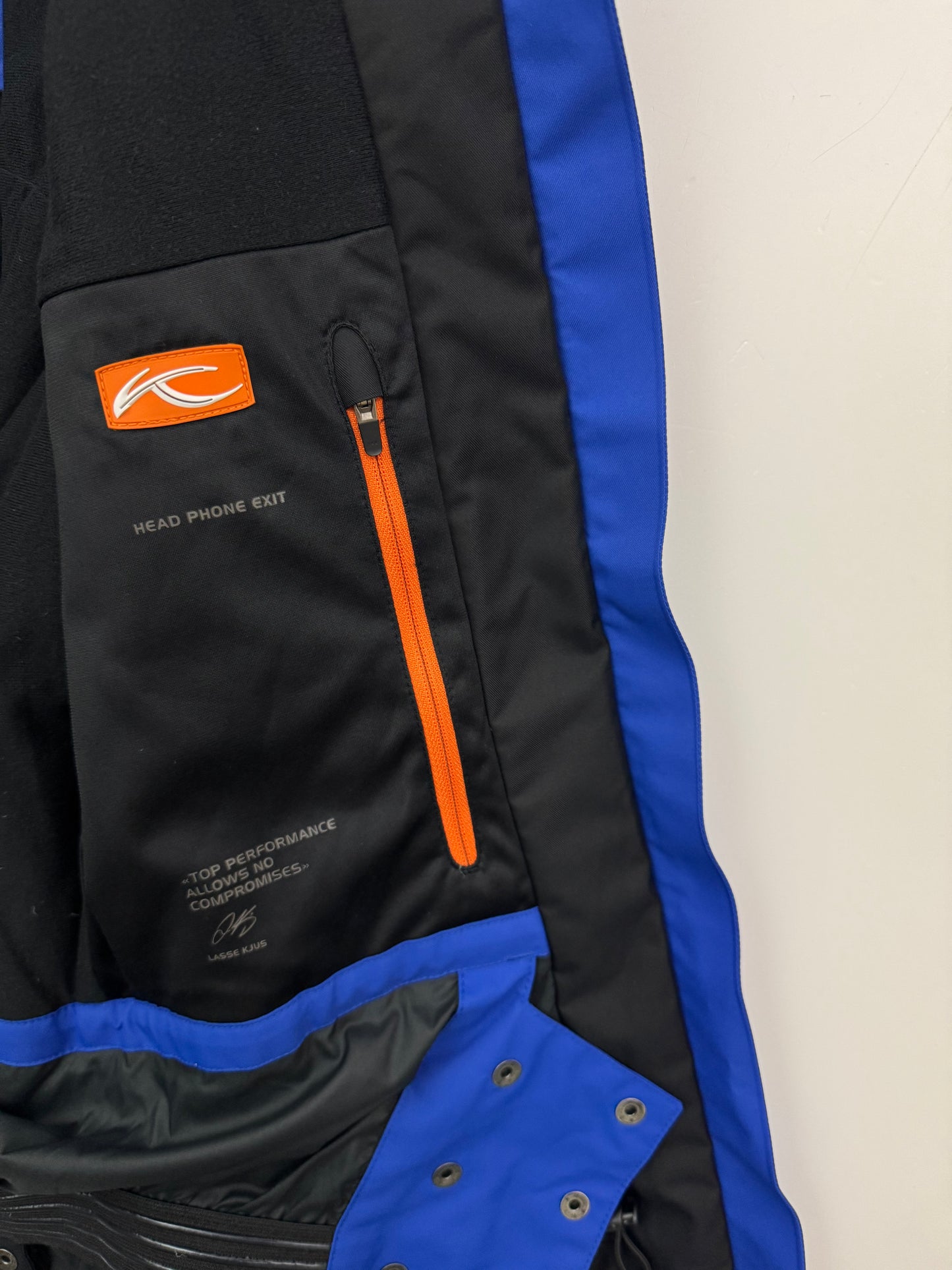 Kjus Formula Ski Jacket Blue Women’s M Medium / EU 38 RECCO Dermizax PrimaLoft