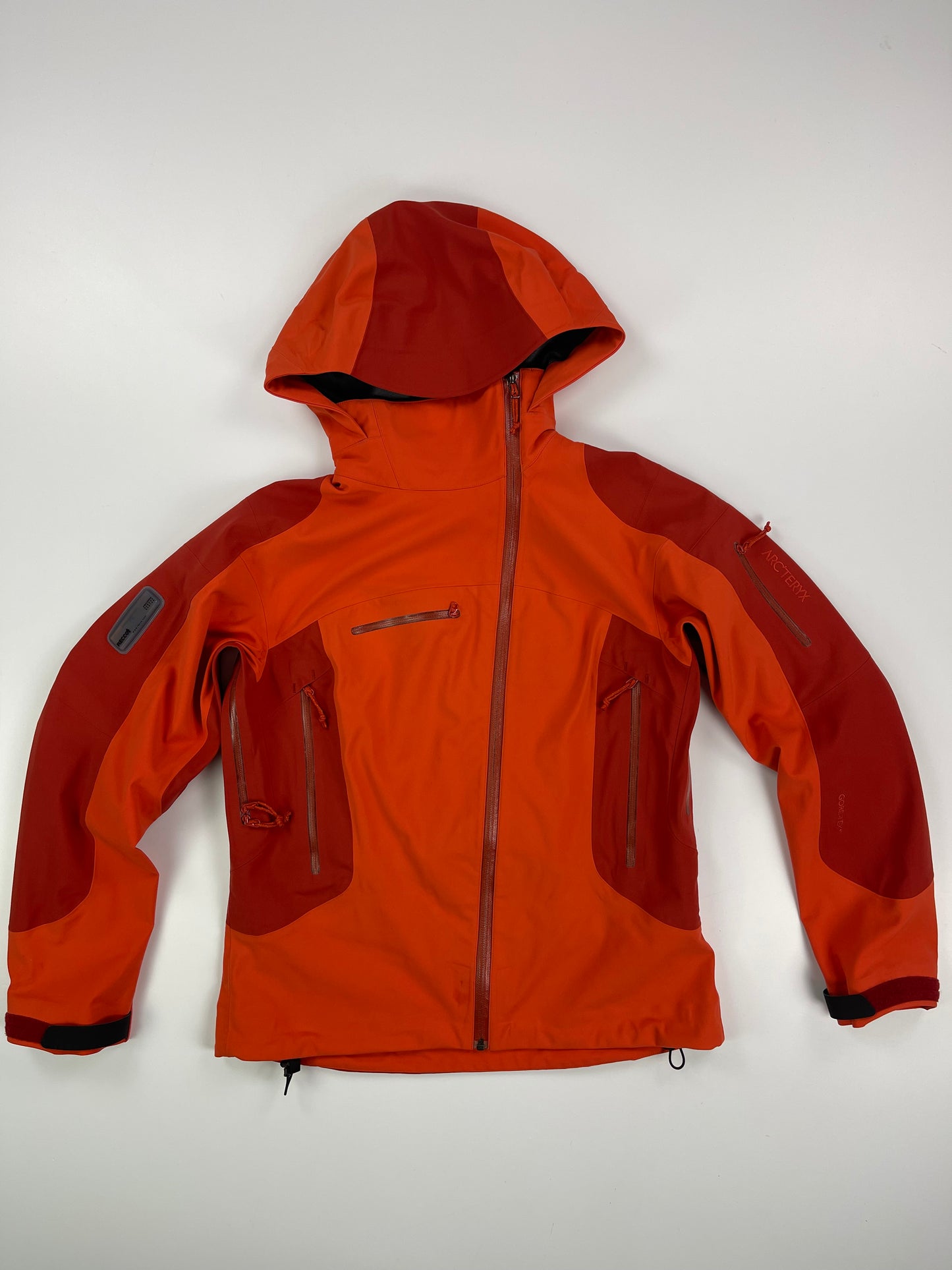 Arc'teryx Sidewinder Jacket Women’s M Medium Orange Gore-Tex RECCO