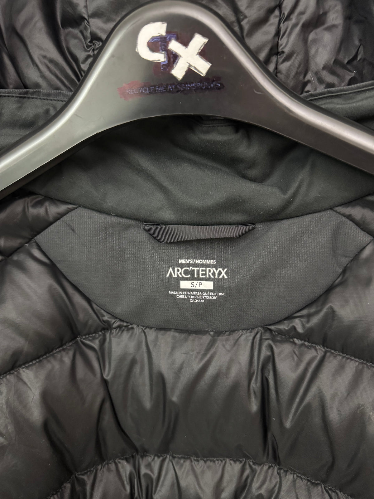 Arc'teryx Therme Parka Black Men's S Small Gore-Tex