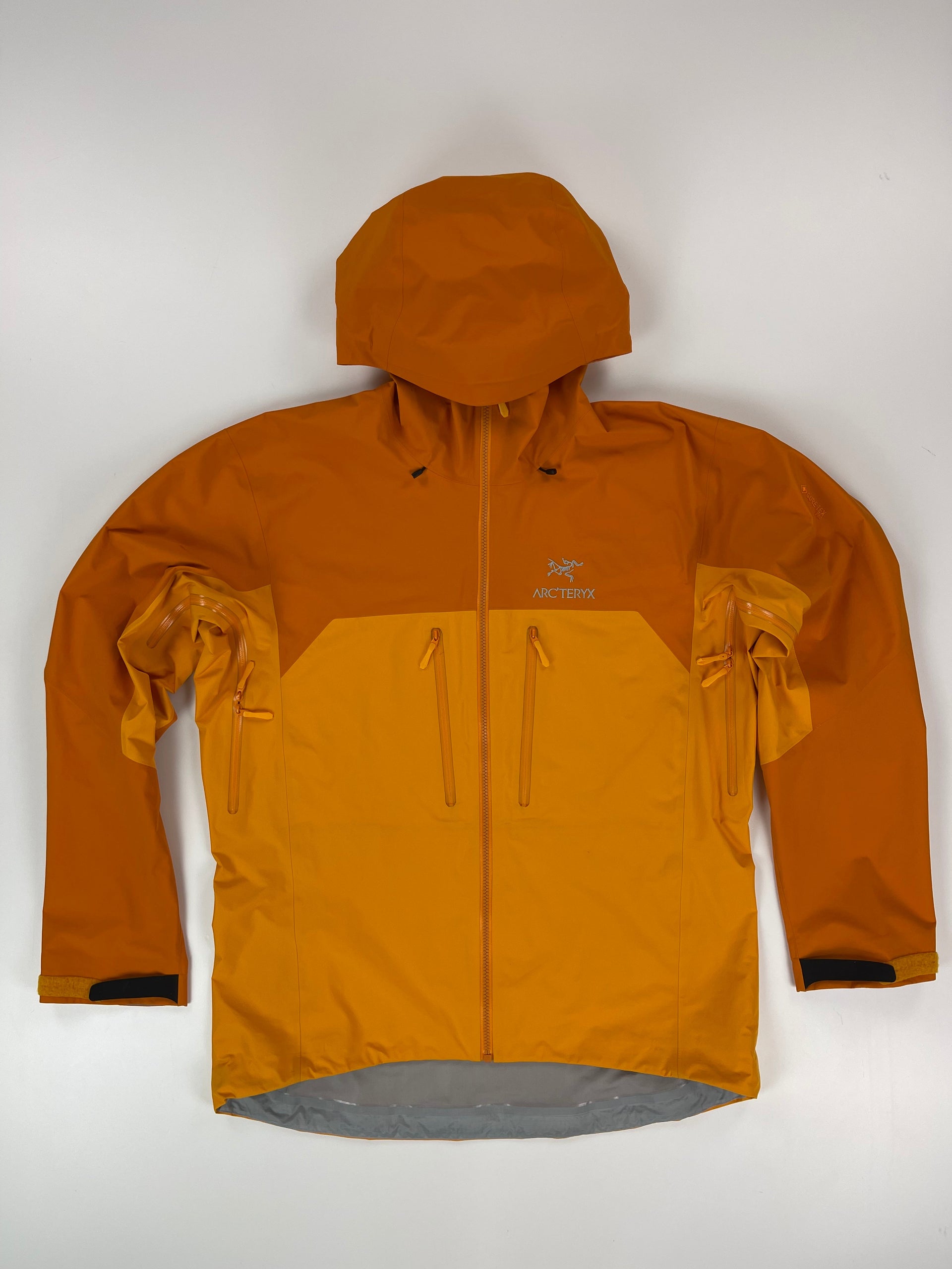ARCTERYX alpha AR 焼き付く オレンジバイカラー XL
