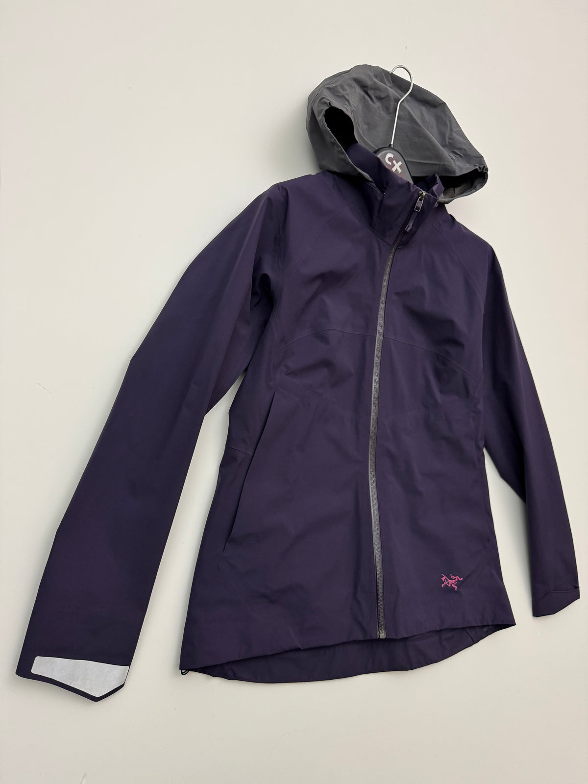 Arc'teryx A2B Commuter Hardshell Jacket Purple Women's L Large Gore-Tex