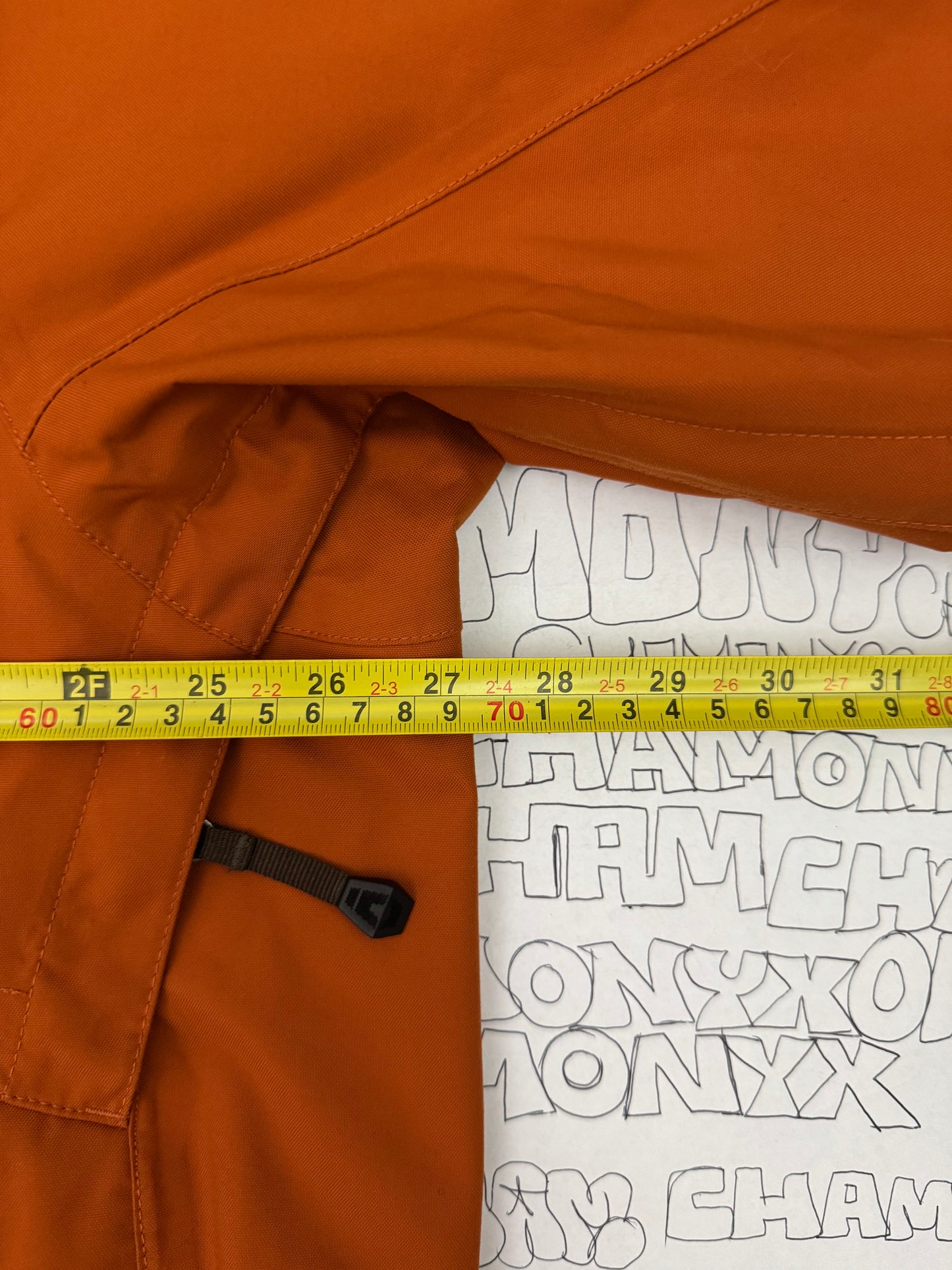 The North Face Prodigy Jacket Men's XL Extra Large Orange HyVent RECCO