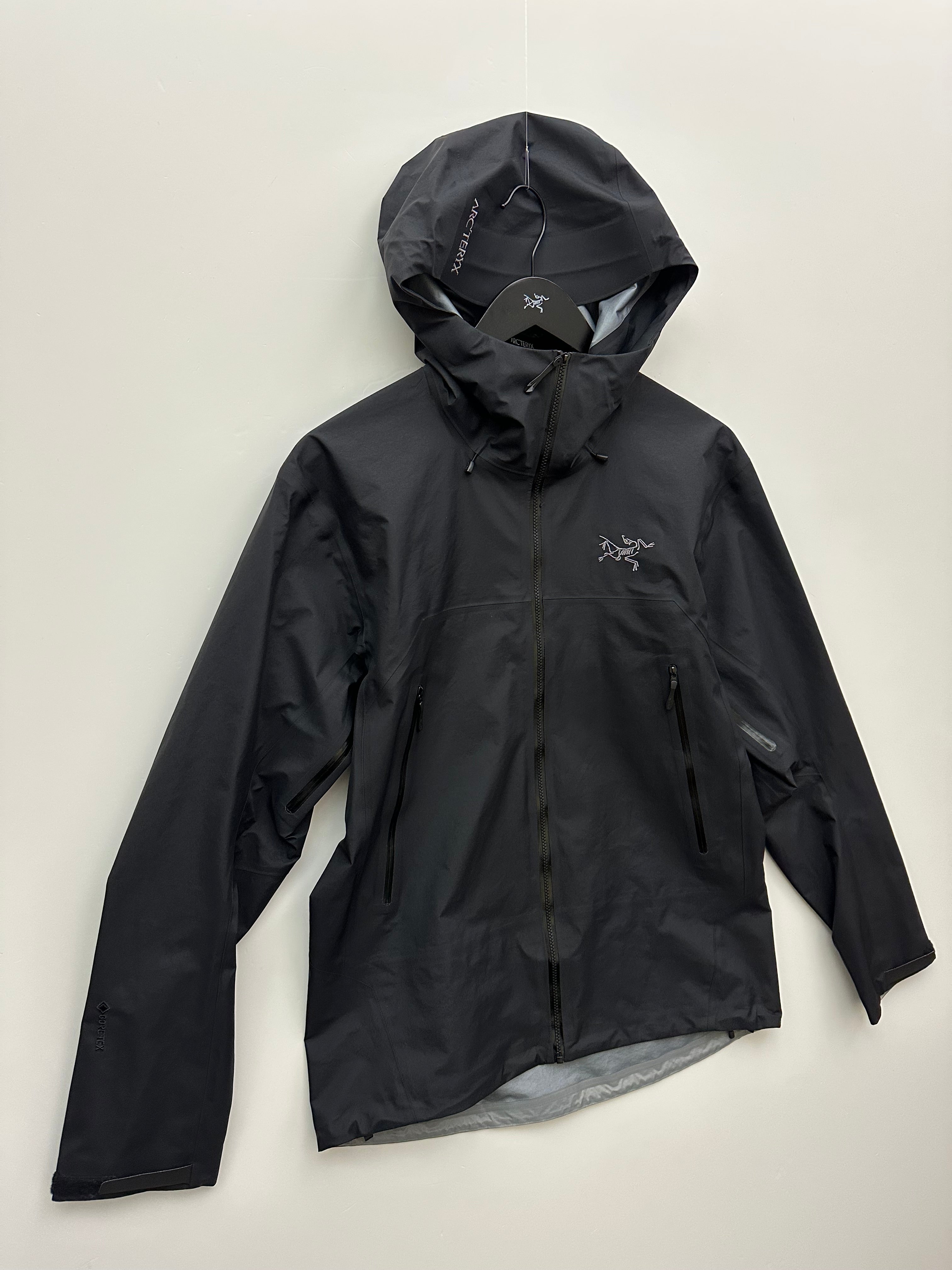 Arc'teryx Beta SL Jacket Black Men's M Medium Gore-Tex RECCO