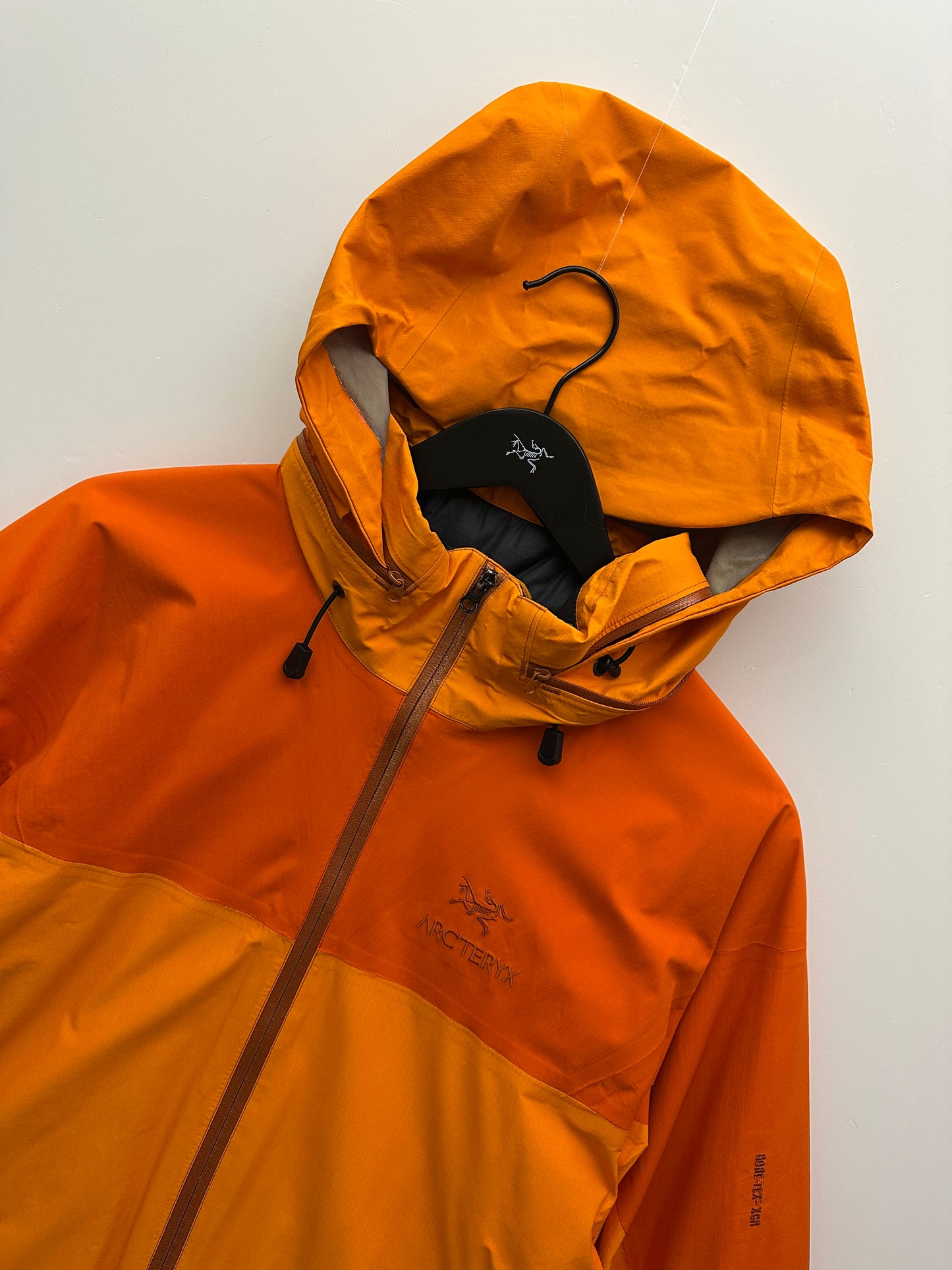 Arc’teryx Fission AR Jacket Yam Orange Men’s L Large Gore-Tex Primaloft