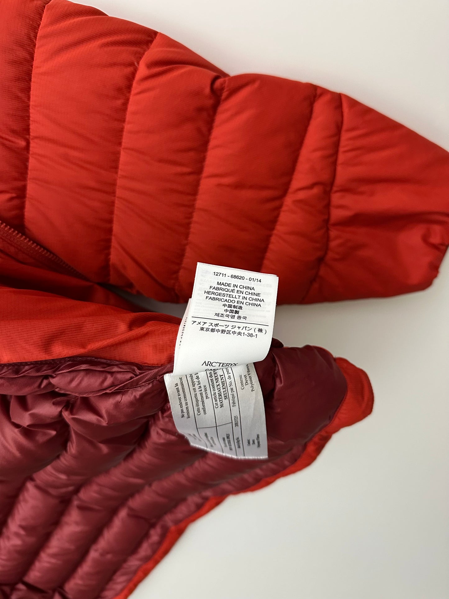 Arc’teryx Thorium AR Jacket Matador Red Men’s M Medium