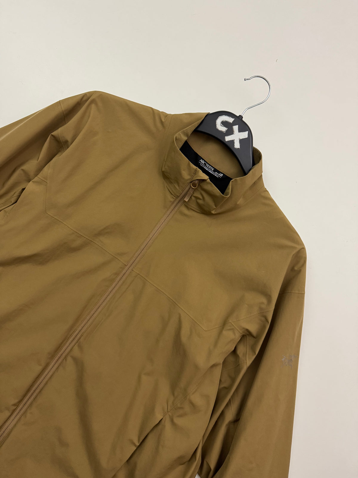 Arc'teryx Solano Jacket Brown Men's L Large Gore-Tex Infinium Shell