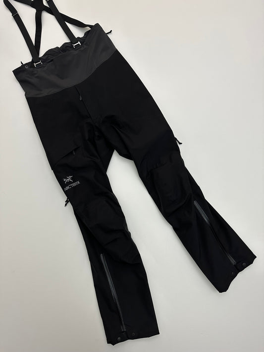 Arc'teryx Alpha SV Bib Men’s S Small Black Gore-Tex Pro