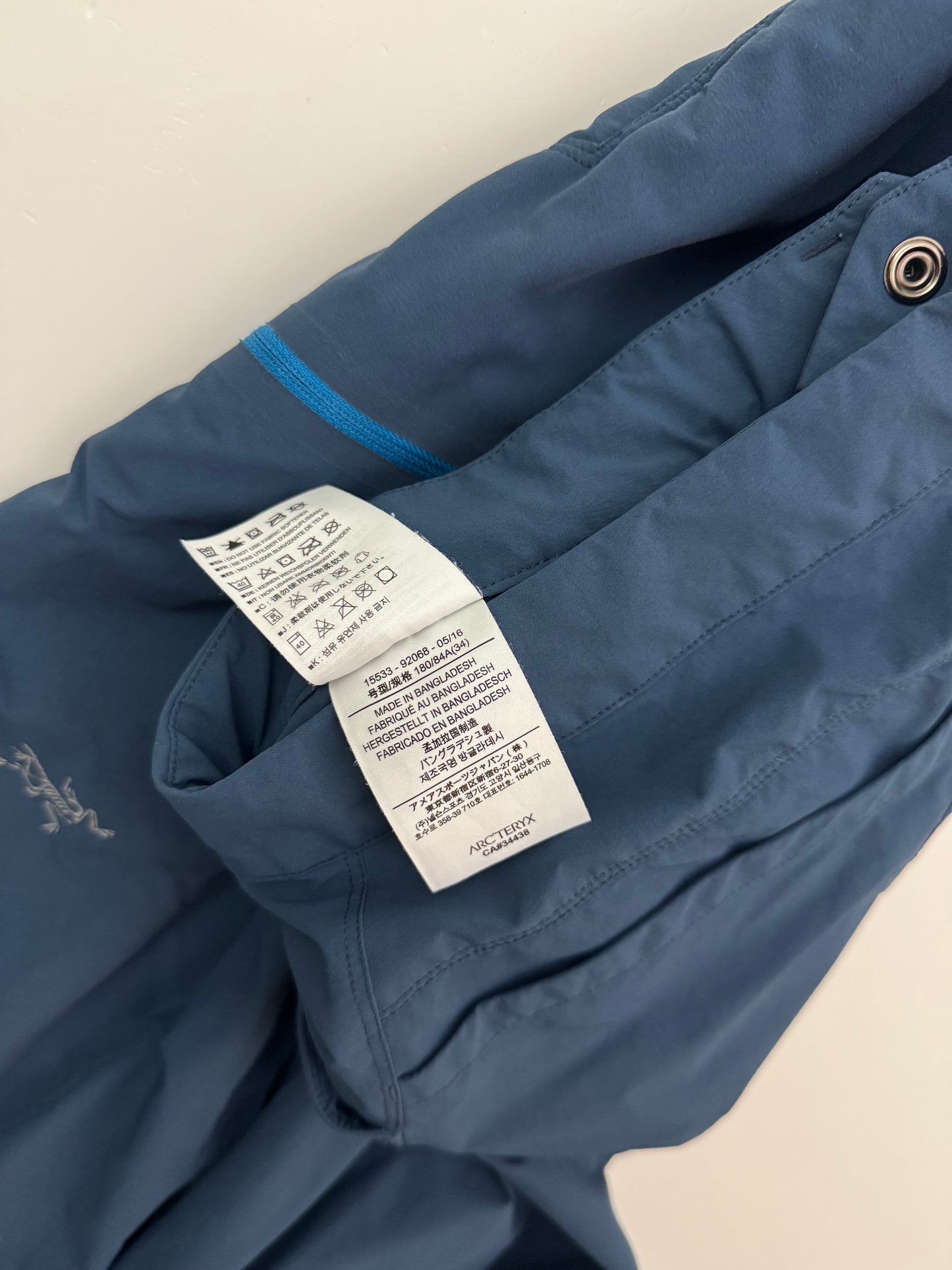 Arc'teryx Psiphon SL Pant Blue Men's 34