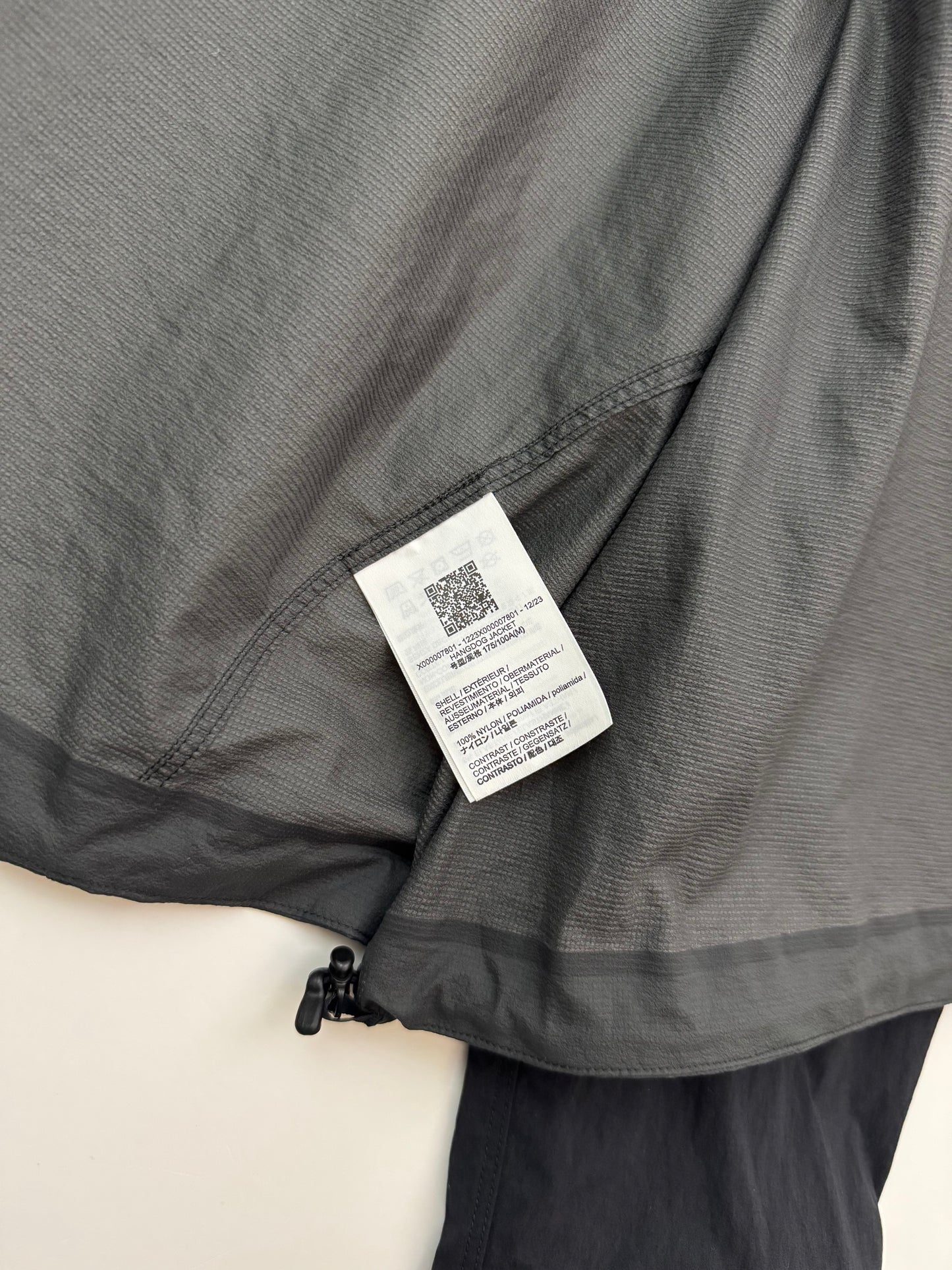 Arc'teryx Hangdog Jacket Men's M Medium Blackite
