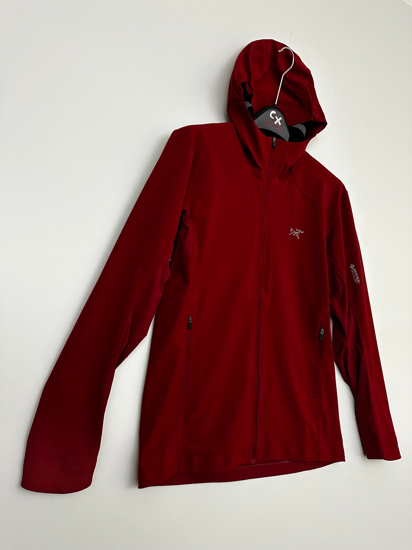 Arc'teryx Trino SL Hoody Men's S Small Red Gore-Tex Infinium