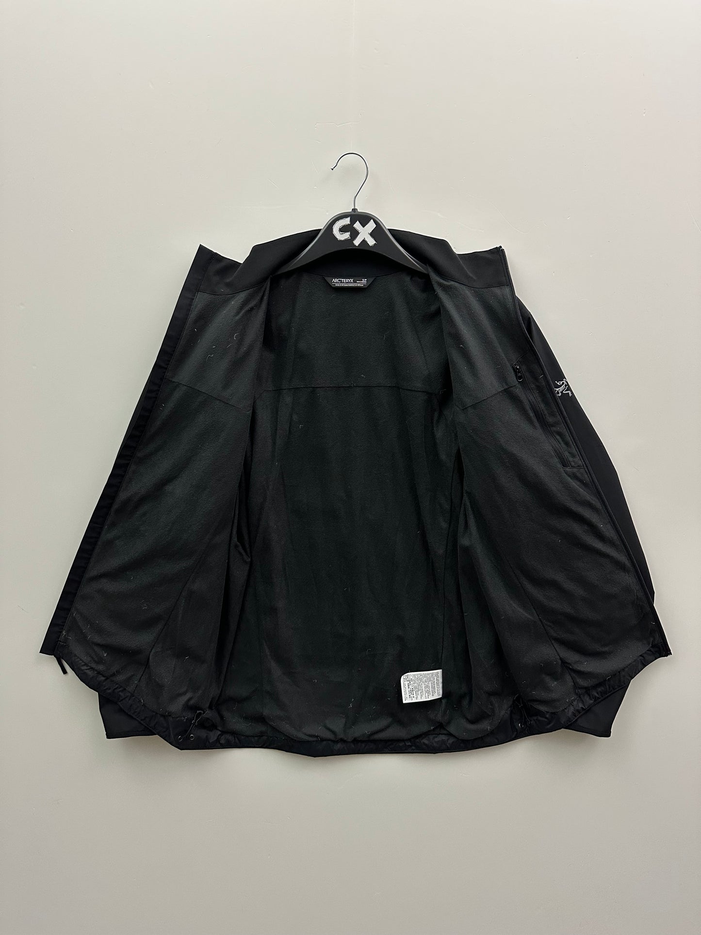 Arc’teryx Solano Jacket Black Men’s S Small Gore-Tex Infinium