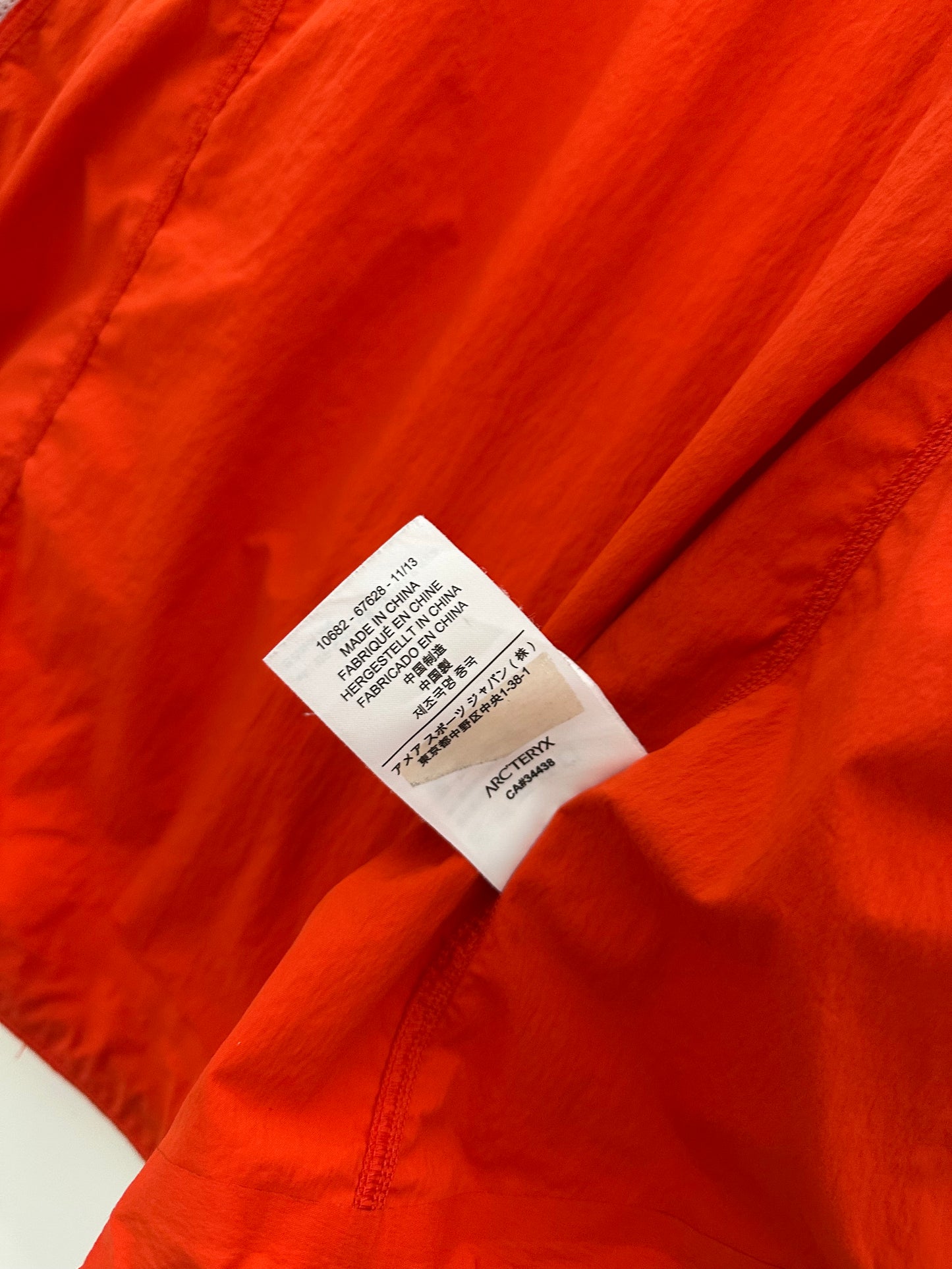 Arc’teryx Gamma SL Hybrid Jacket Orange Men’s M Medium