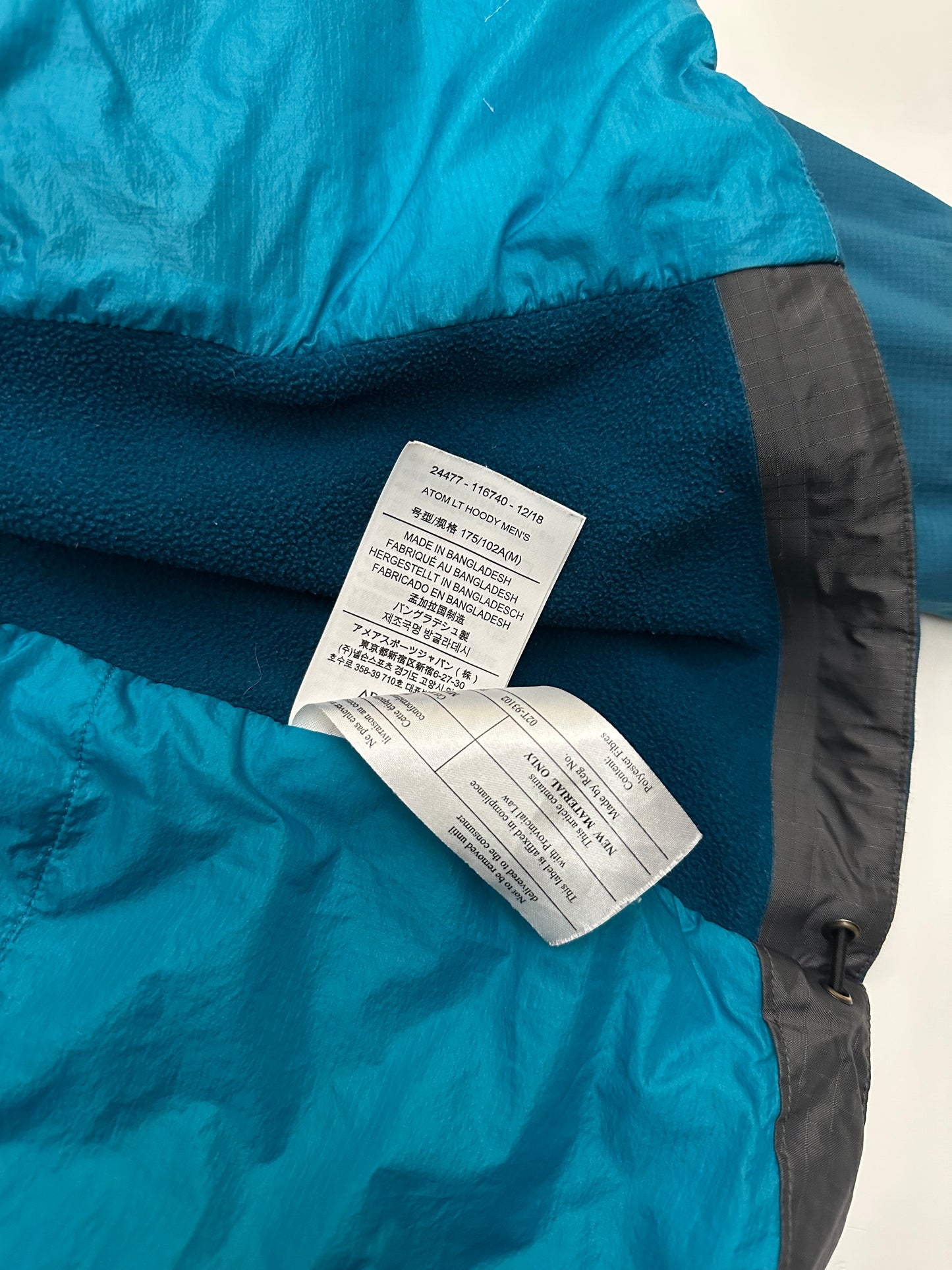 Arc’teryx Atom LT Hoody Blue Men’s M Medium