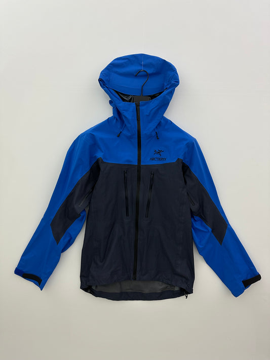 Arc’teryx Alpha Jacket Black Sapphire / Light Vitality Men’s XS Gore-Tex RECCO