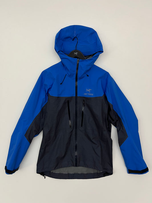 Arc’teryx Alpha Jacket Black Sapphire / Light Vitality Men’s L Large Gore-Tex RECCO