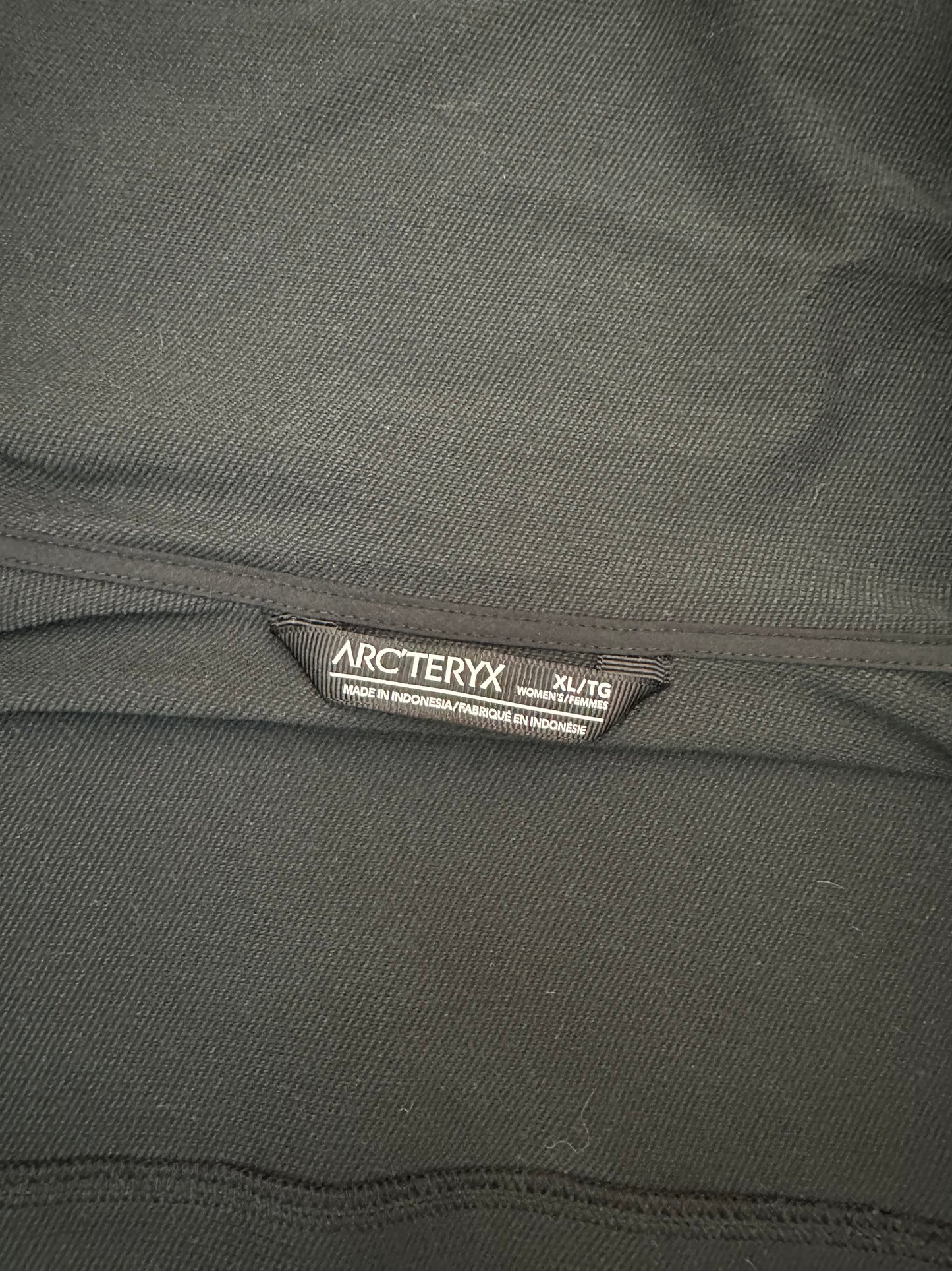 Arc’teryx Gamma Lightweight Hoody Black Women’s XL Extra Large