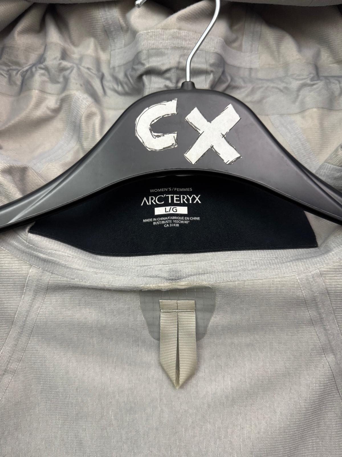Arc'teryx Sentinel Jacket Purple Women's L Large Gore-Tex RECCO