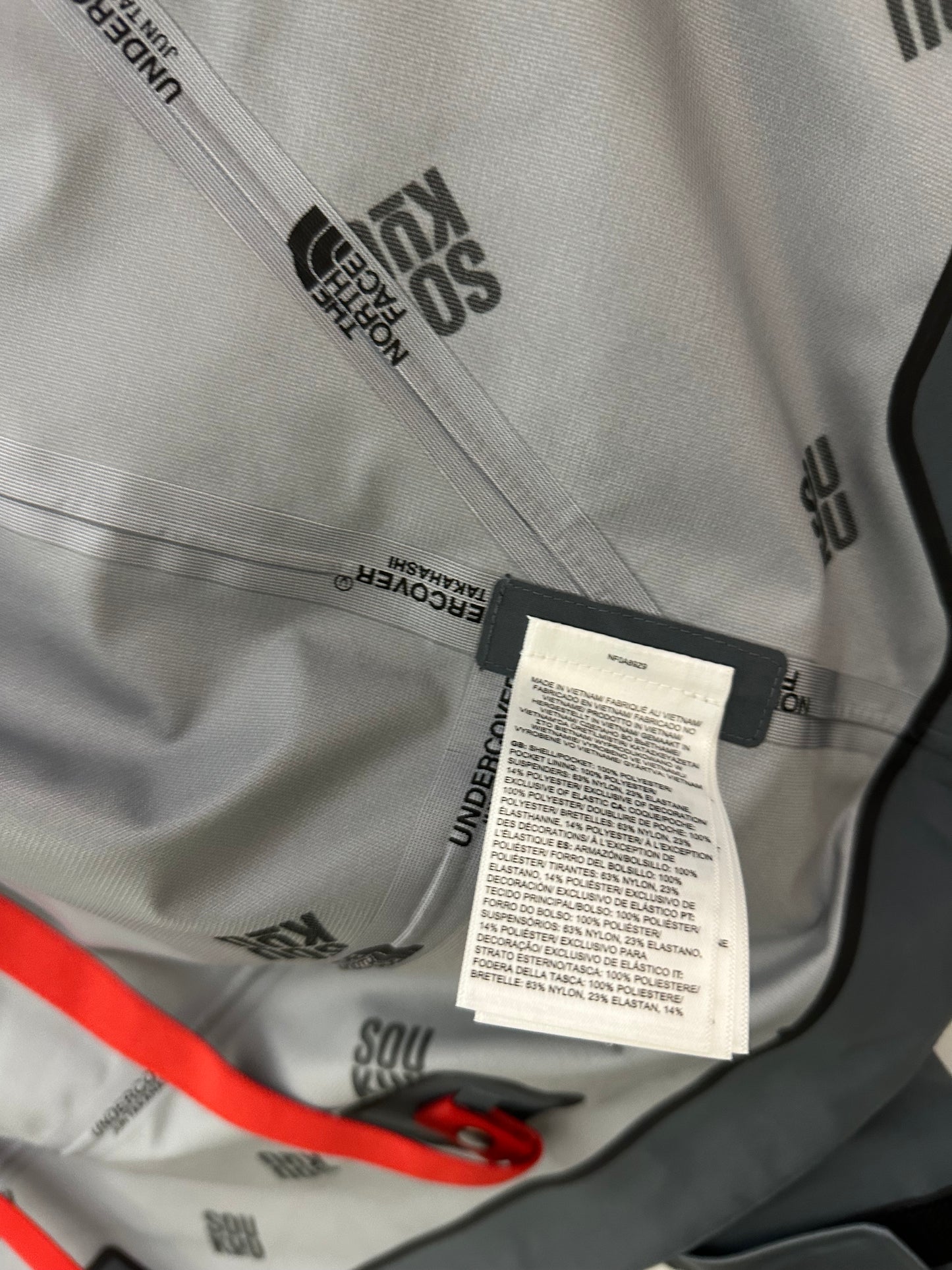 The North Face x Undercover Soukuu Hike Shell Jacket Black / Turbulence Grey Men’s Small