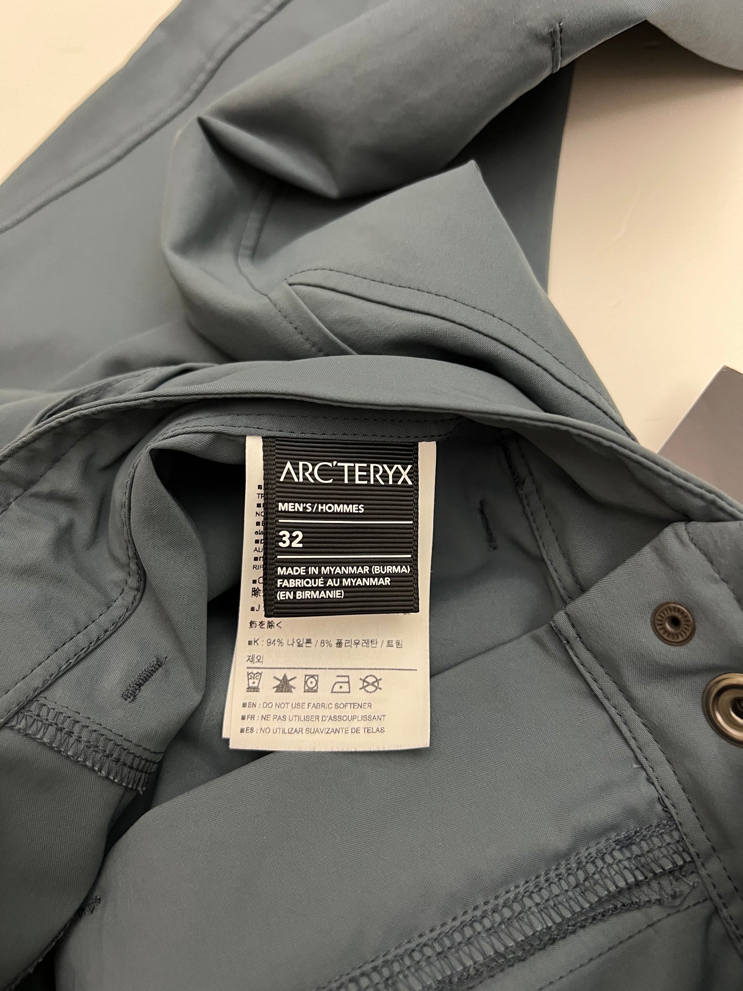 Arc'teryx Creston Pant Neptune Blue Men’s 32