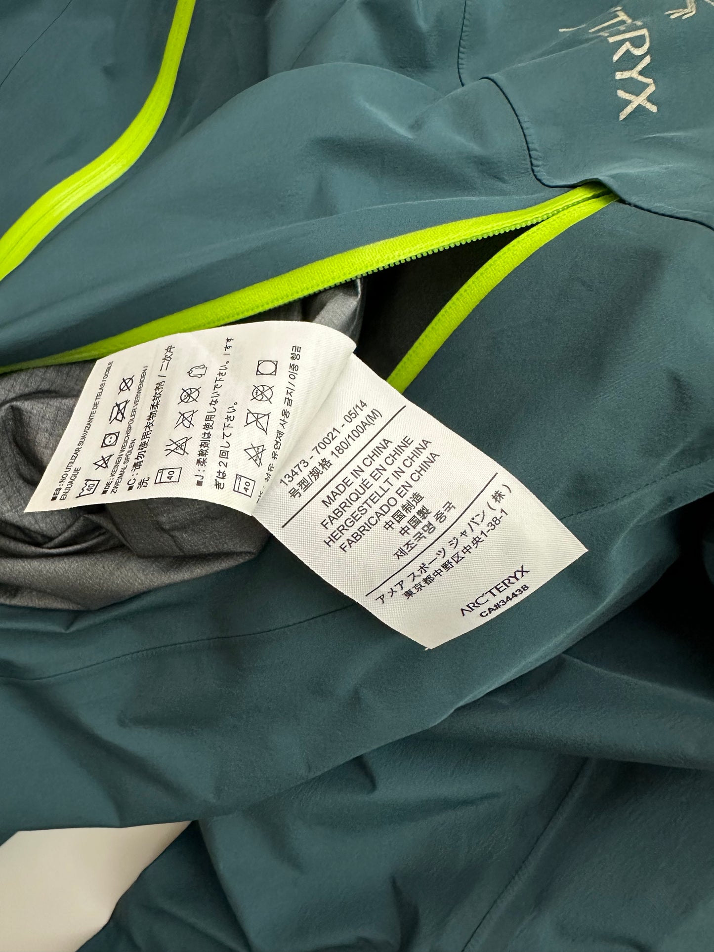 Arc’teryx Beta LT Jacket Hinto Blue Men's M Medium Gore-Tex Pro
