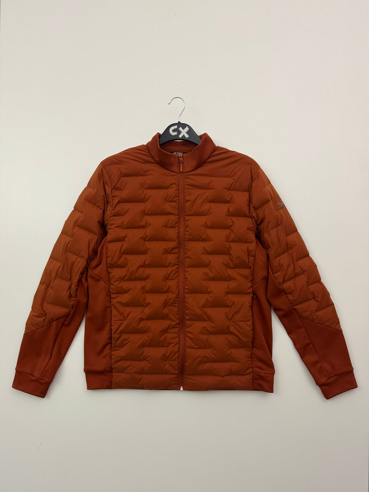 Arc'teryx Kole Down Jacket Komorebi Orange Men's L Large Stretch Puffer Coat