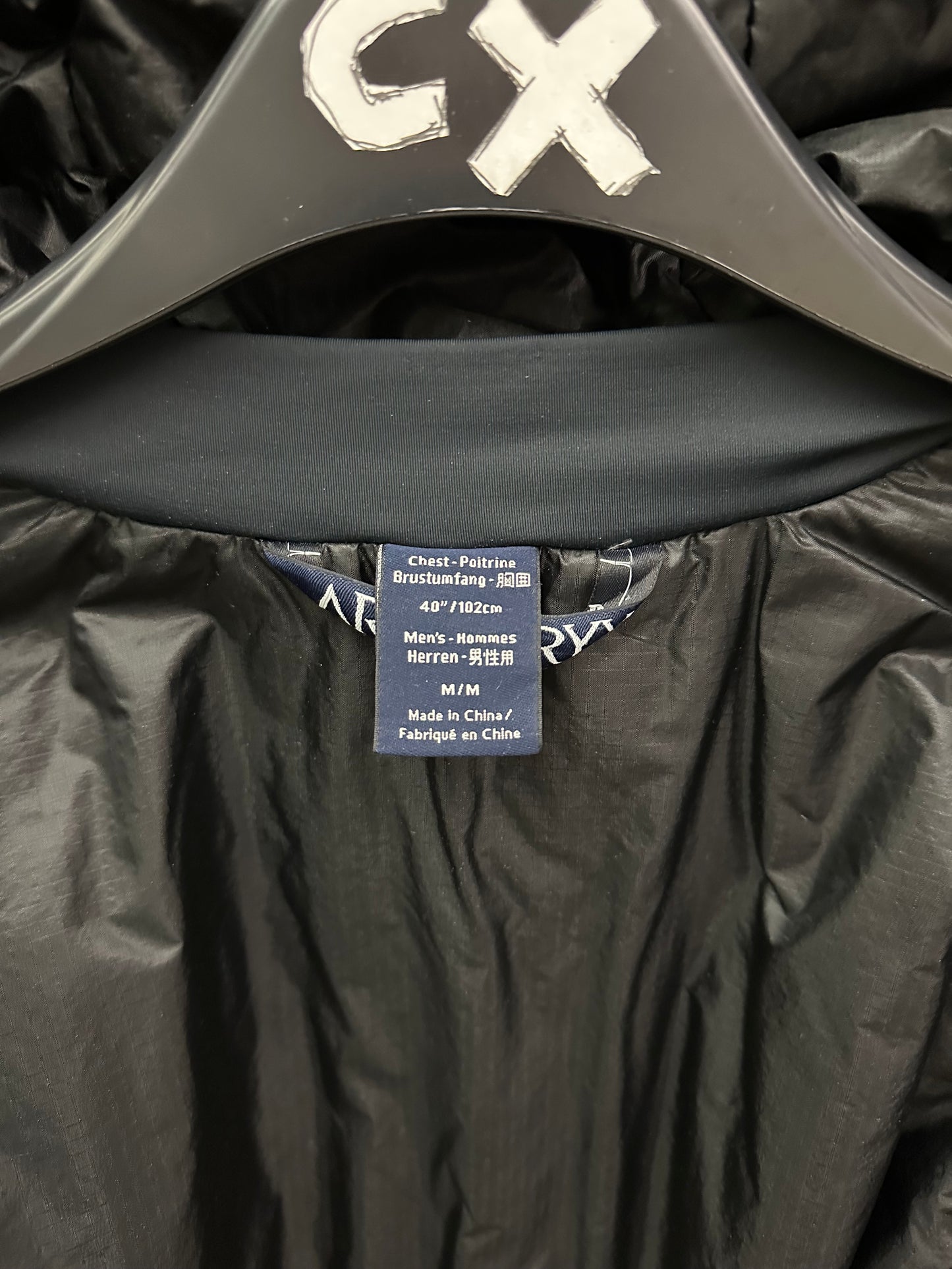 Arc’teryx Fission SL Jacket Hinto Blue Men’s M Medium Gore-Tex