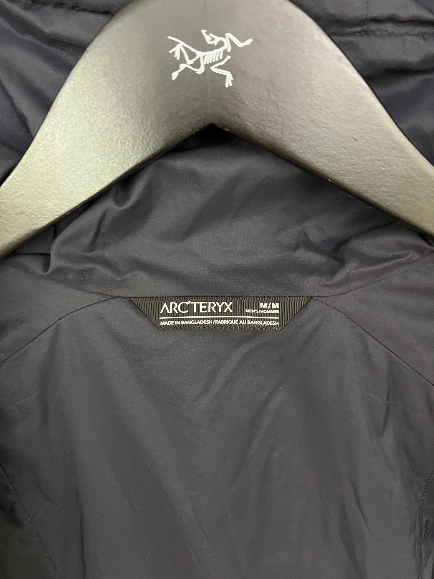 Arc’teryx Atom Hoody Black Sapphire Blue Men’s M Medium