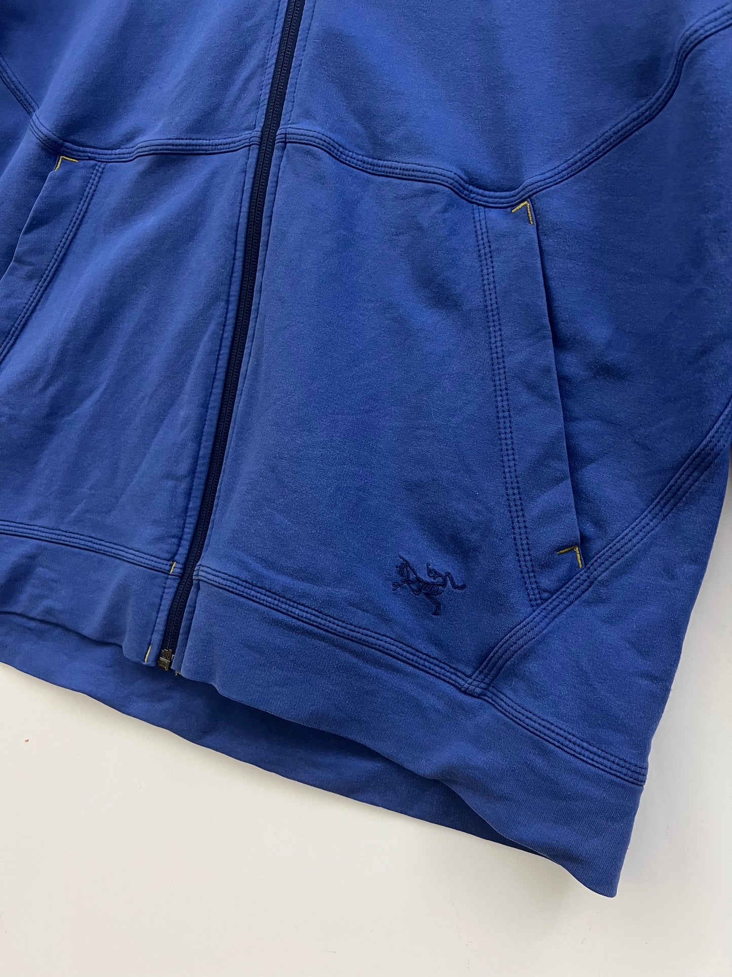 Arc'teryx Witness Full Zip Hoodie Men's XL Extra Large Twinleaf Blue