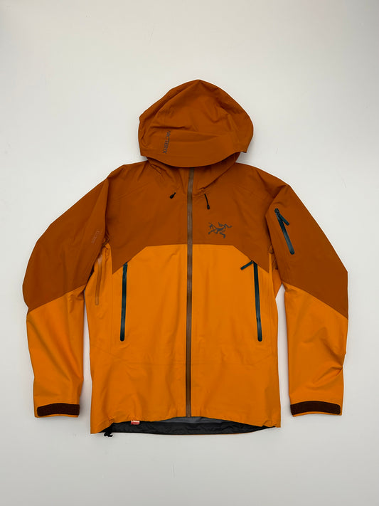 Arc’teryx Rush Jacket Oak Madras Orange Men's M Medium Gore-Tex Pro RECCO