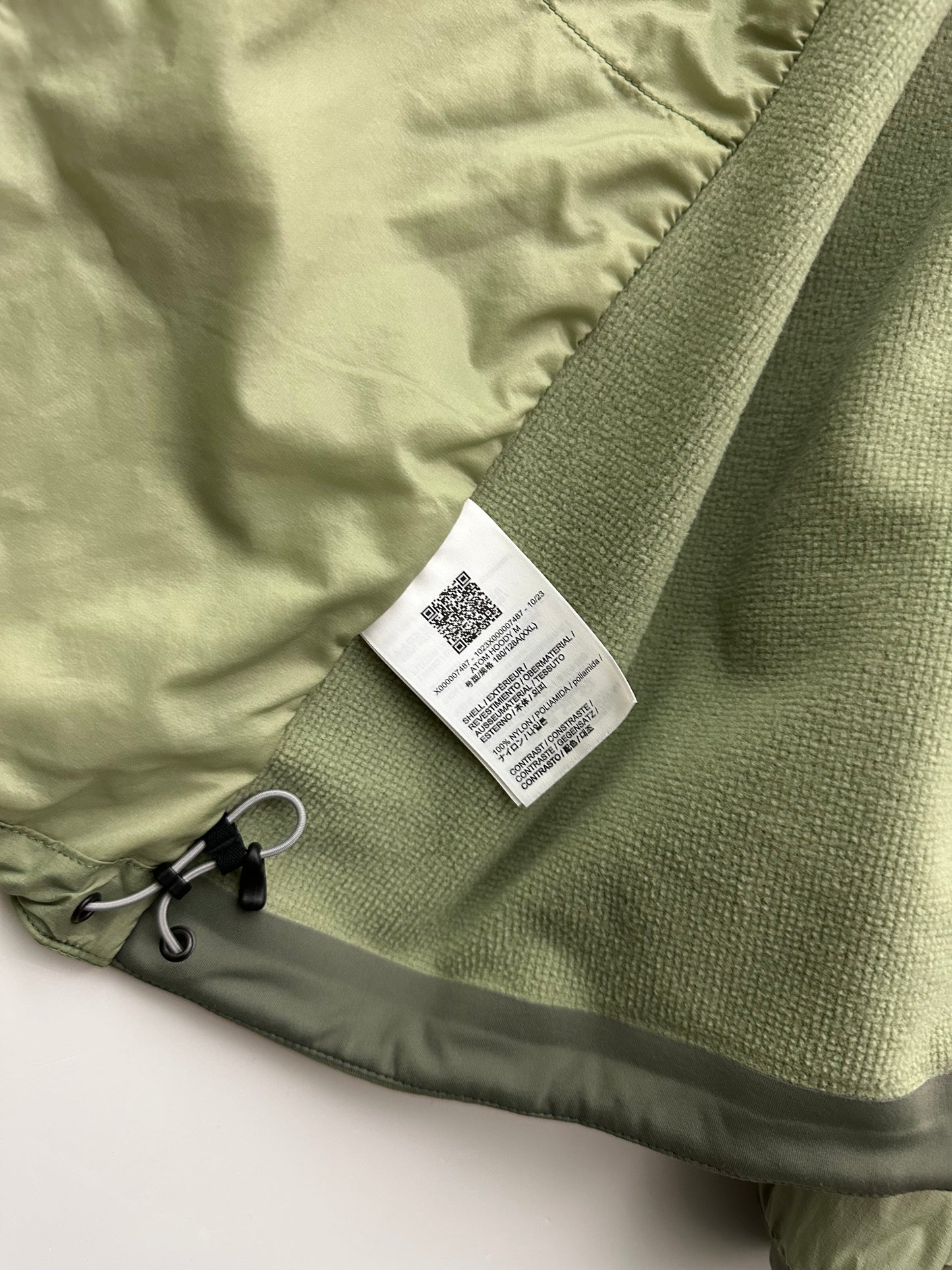 Arc’teryx Atom Hoody Chloris Green Men’s XXL