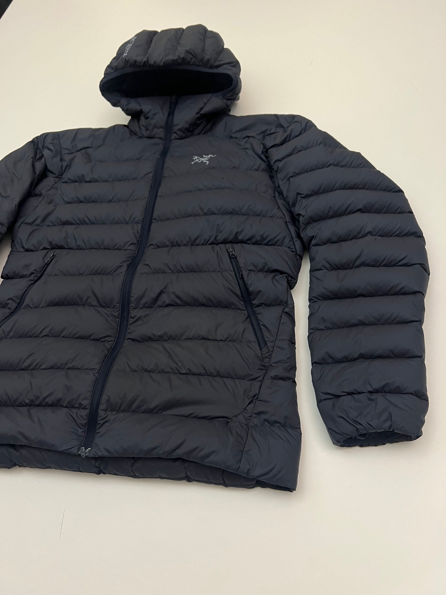 Arc’teryx Cerium Hoody Black Sapphire Blue Men’s S Small