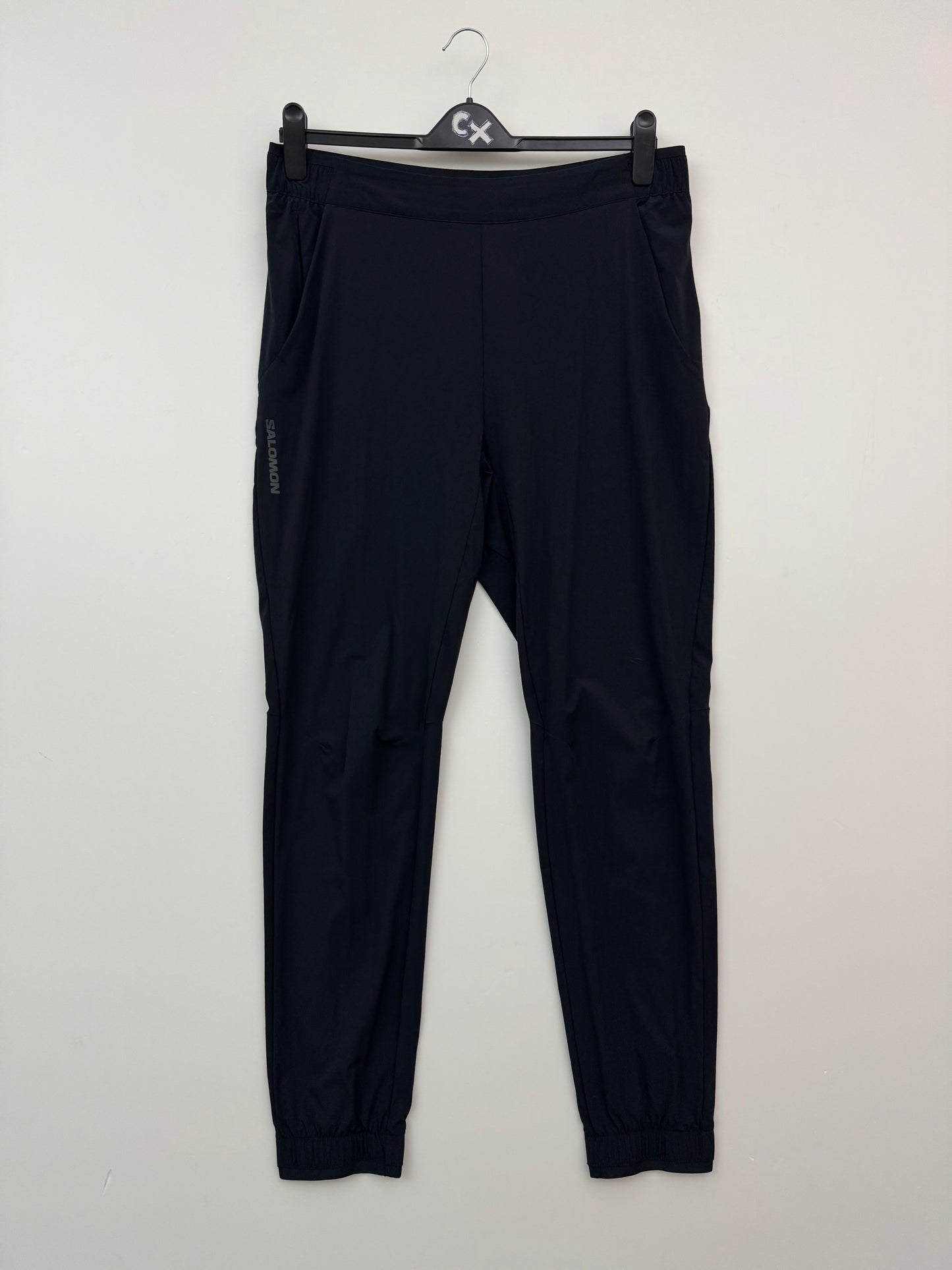 Salomon Men's Large Black Technical Trail Running Pants Trousers