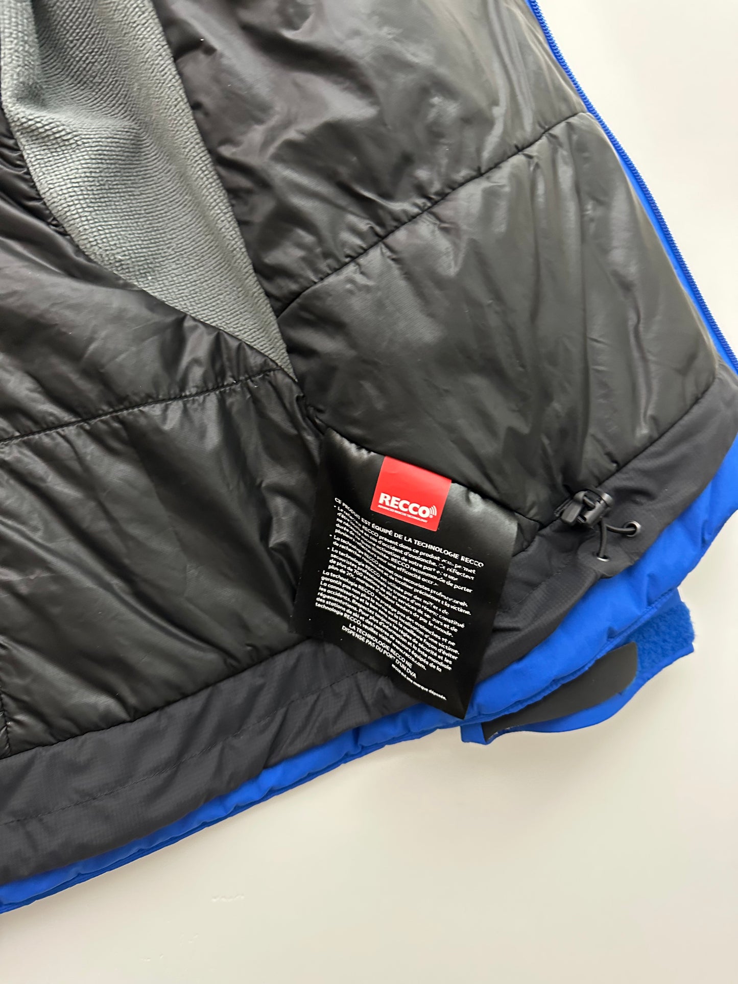 Arc’teryx Nadina Jacket Somerset Blue Women’s L Large Gore Thermium RECCO