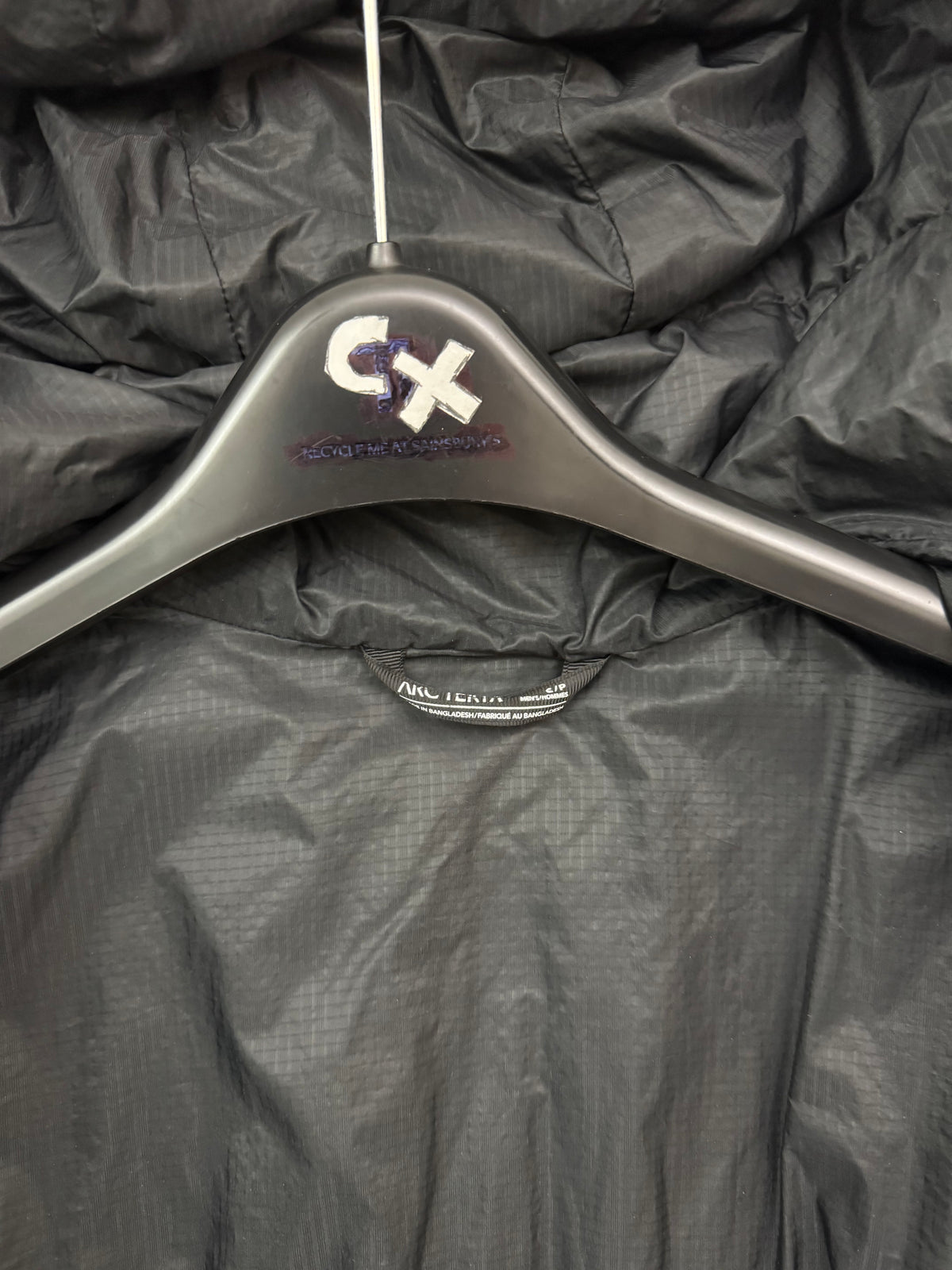 Arc'teryx Nuclei FL Jacket Black Men's S Small Insulated Jacket