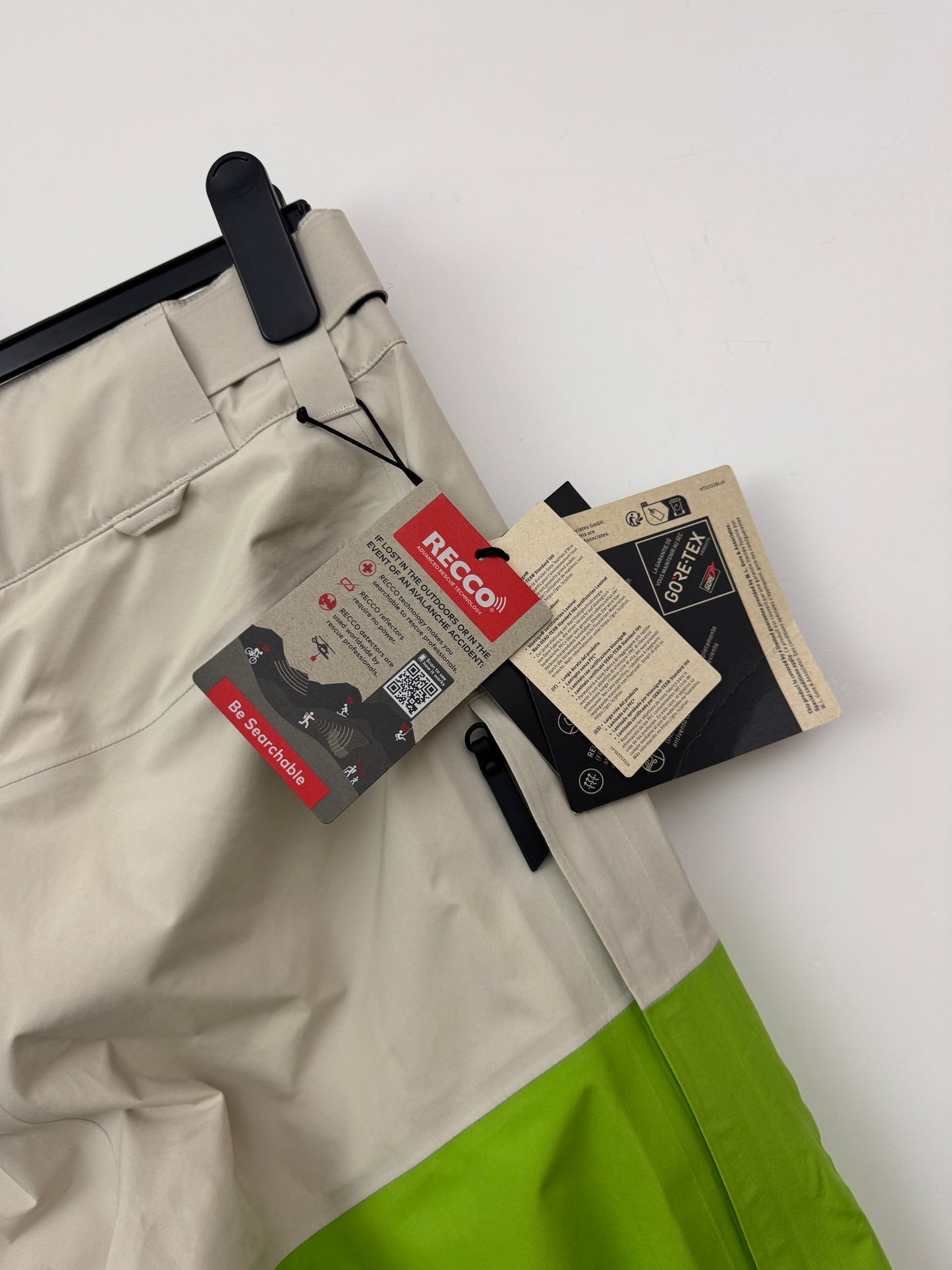 Peak Performance Gravity Pants Men's Medium Gore-Tex RECCO